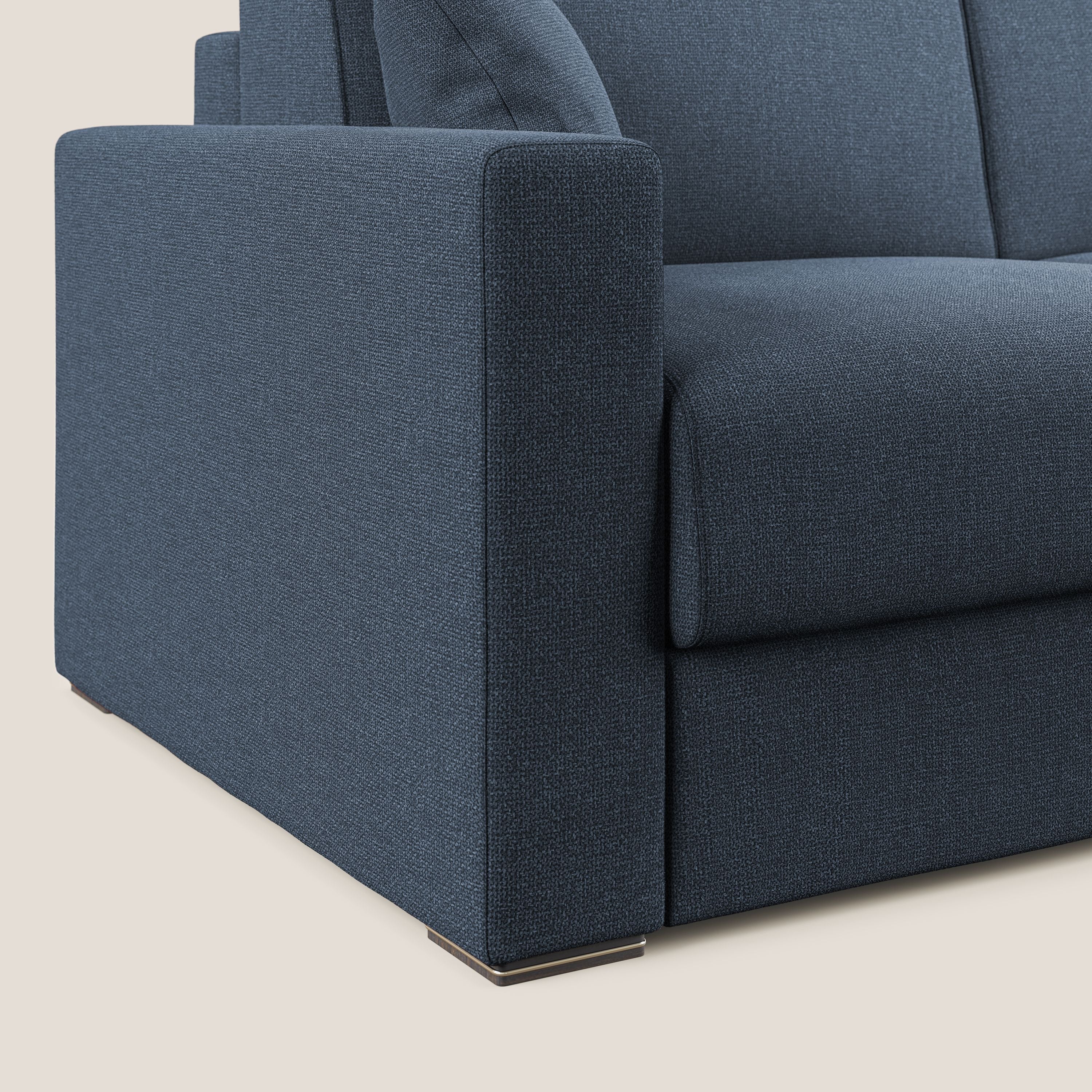 Best canapé lit convertible en tissu détachable QuickClean T08 bleu - Image 3