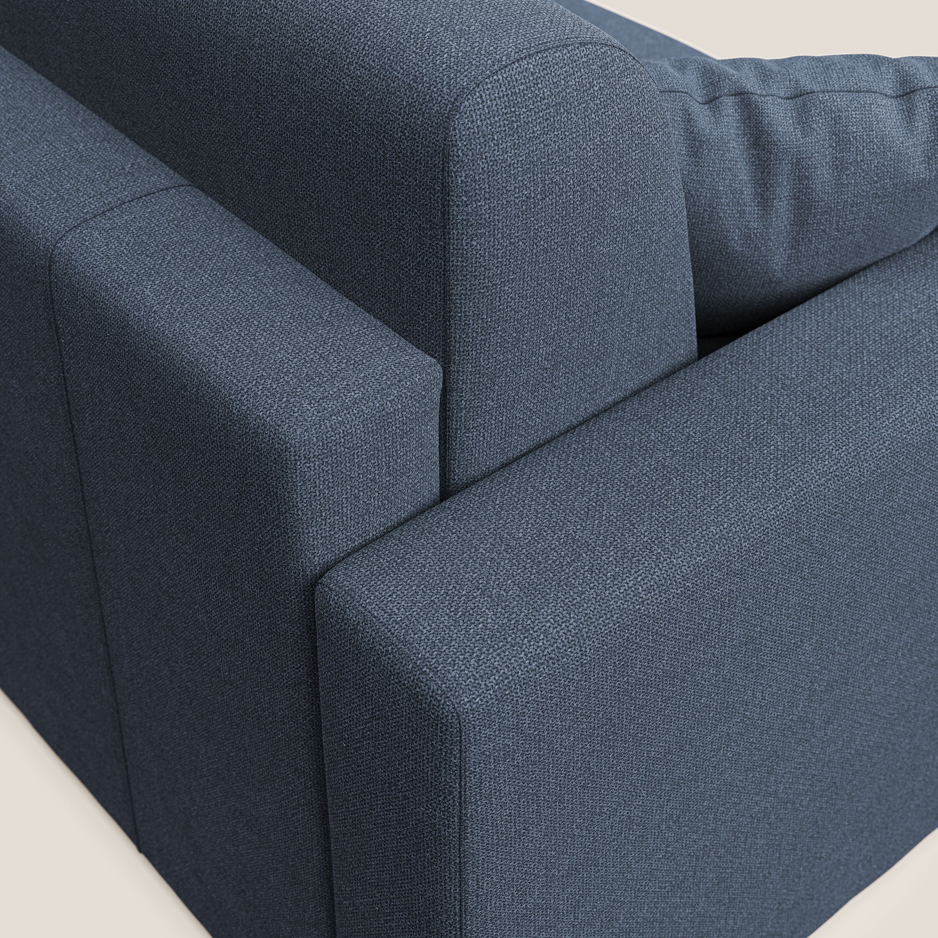 Best canapé lit convertible en tissu détachable QuickClean T08 bleu - Image 4