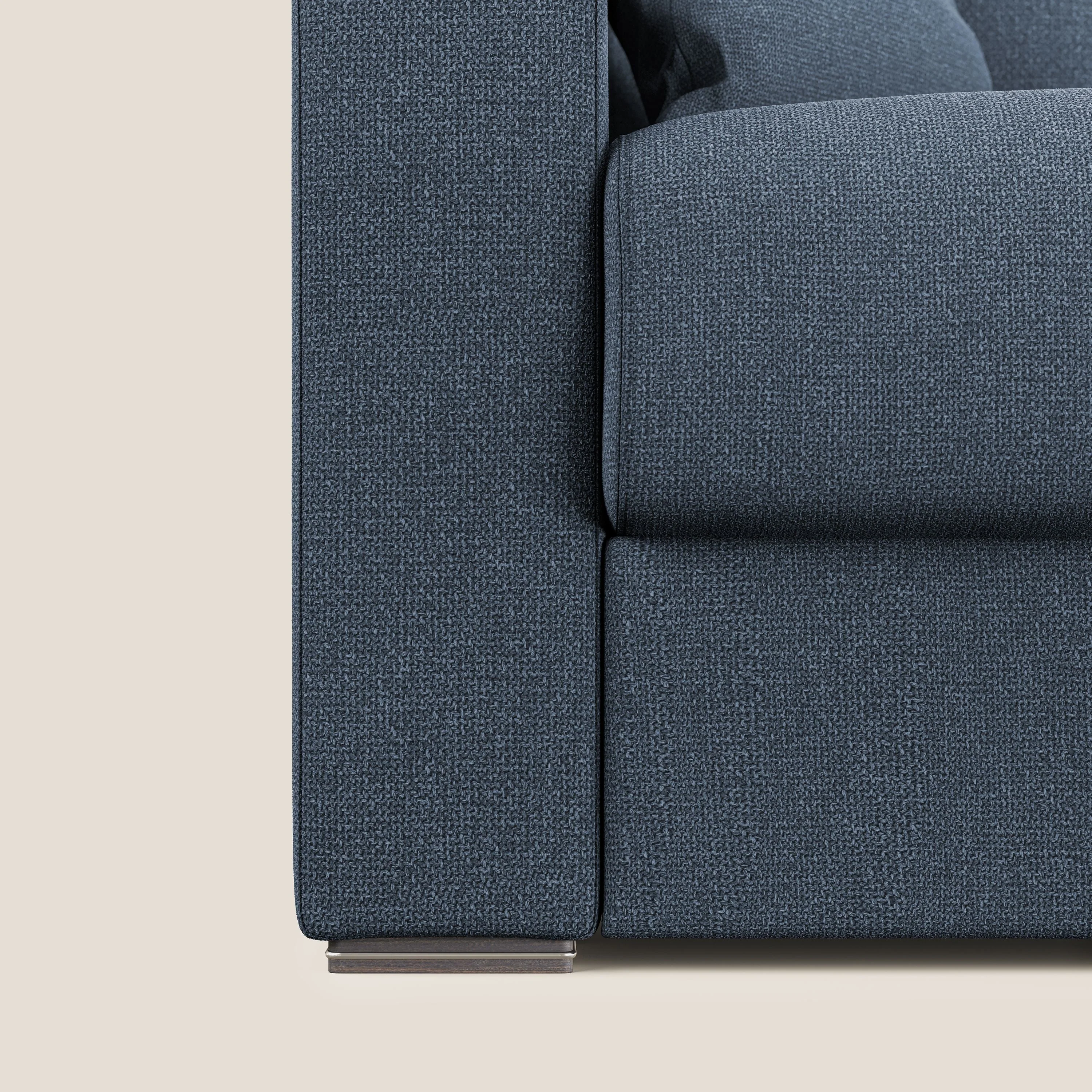 Best canapé lit convertible en tissu détachable QuickClean T08 bleu - Image 5