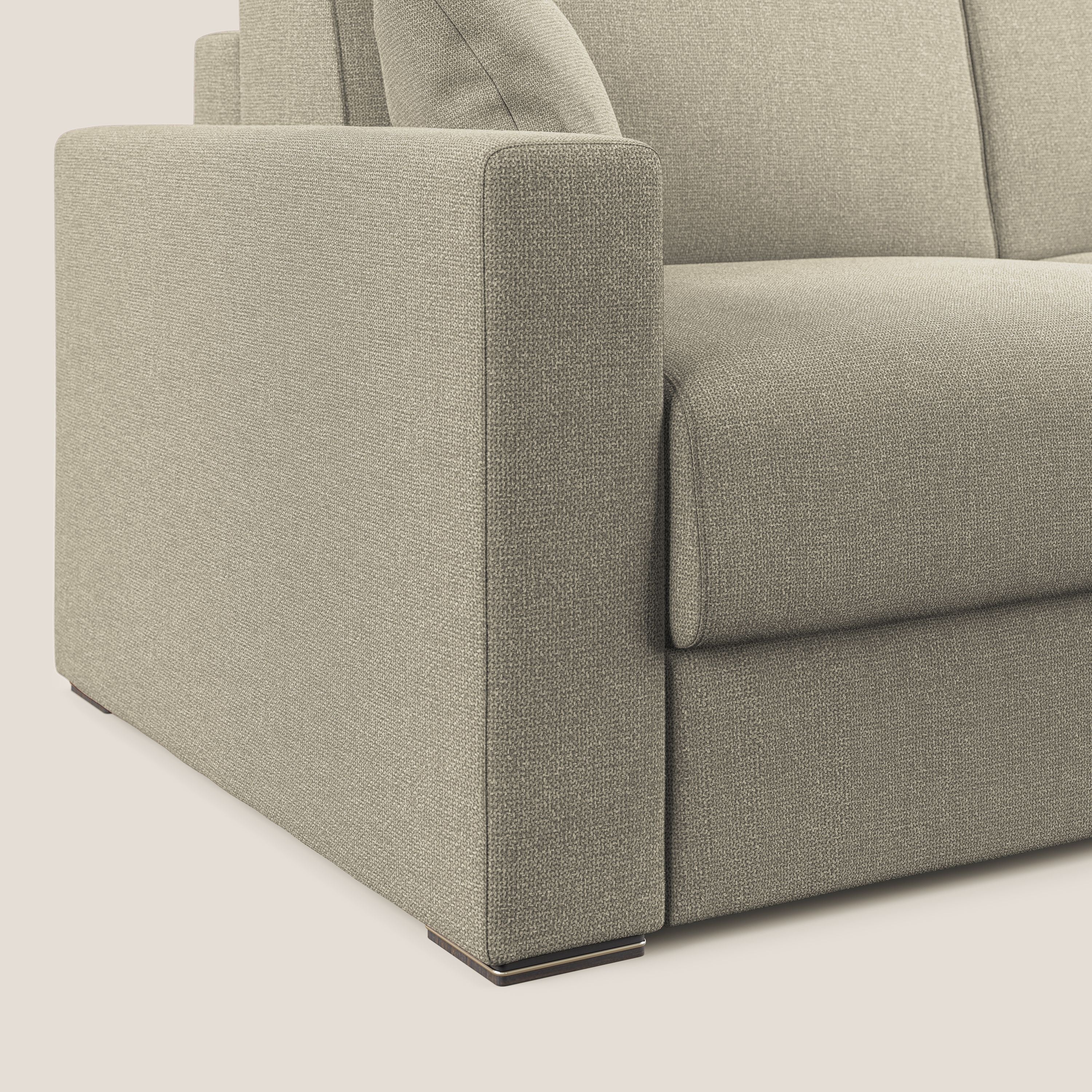 Best canapé lit convertible en tissu détachable QuickClean T08 crème - Image 3