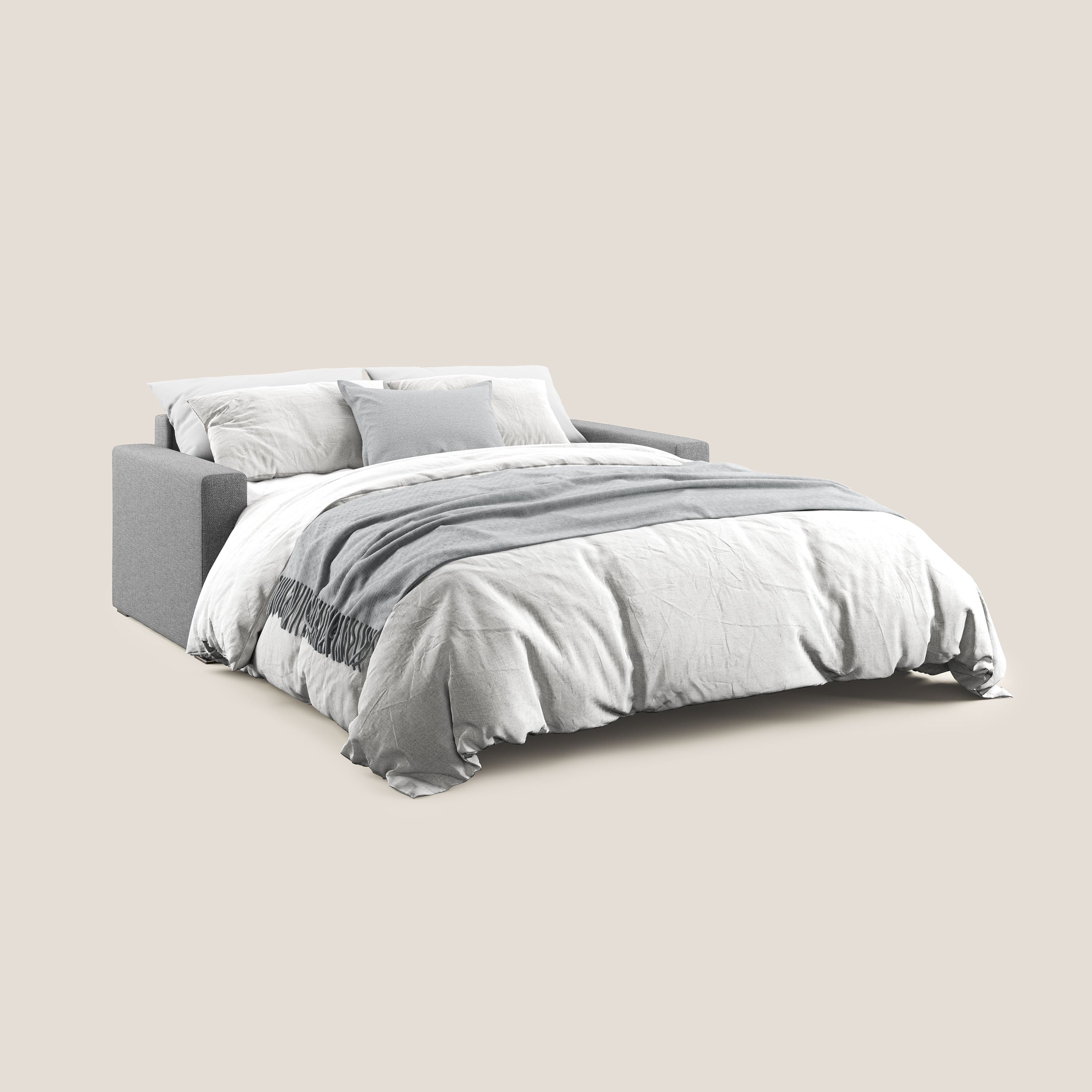 Best canapé lit convertible en tissu détachable QuickClean T08 gris - Image 6