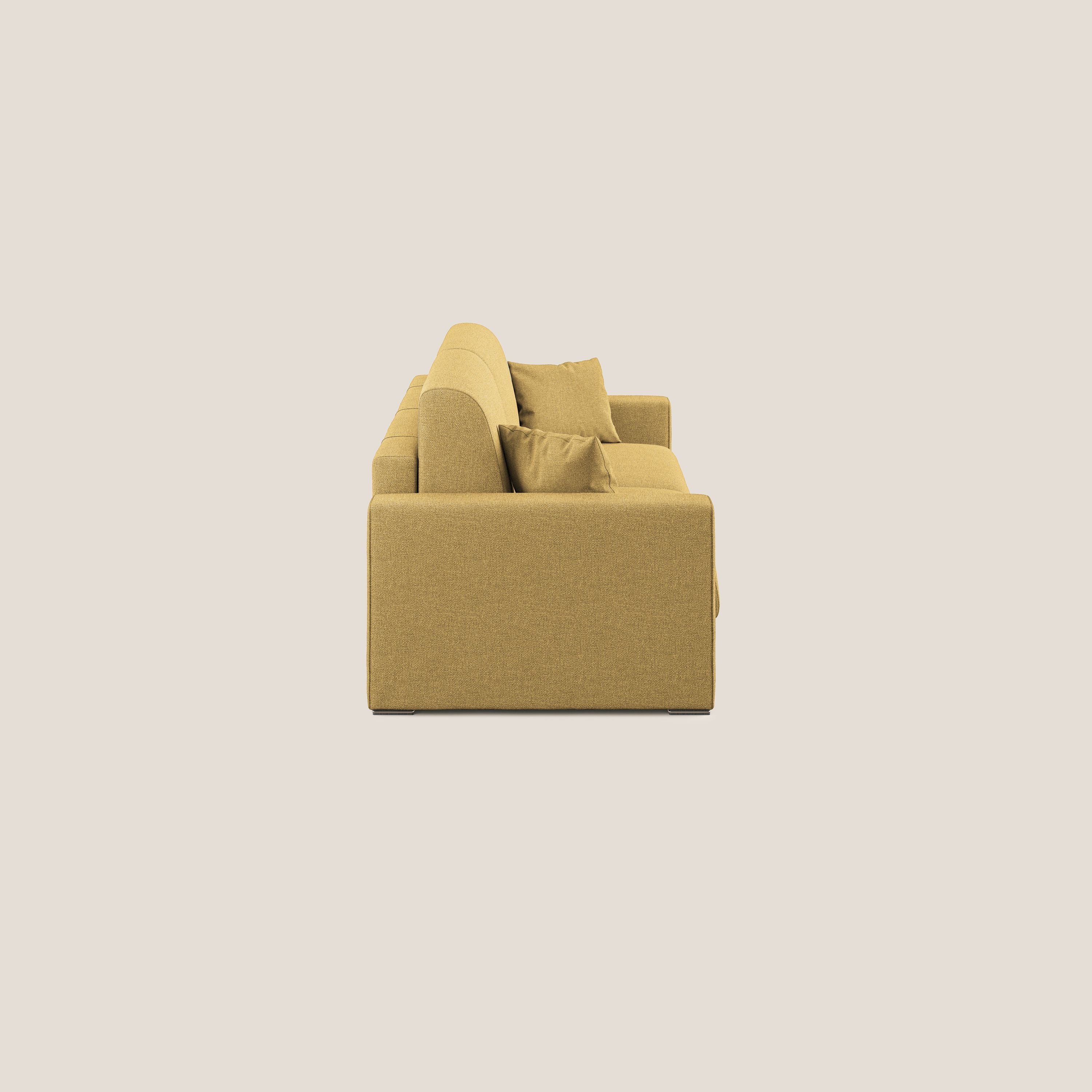 Best canapé lit convertible en tissu détachable QuickClean T08 jaune - Image 12