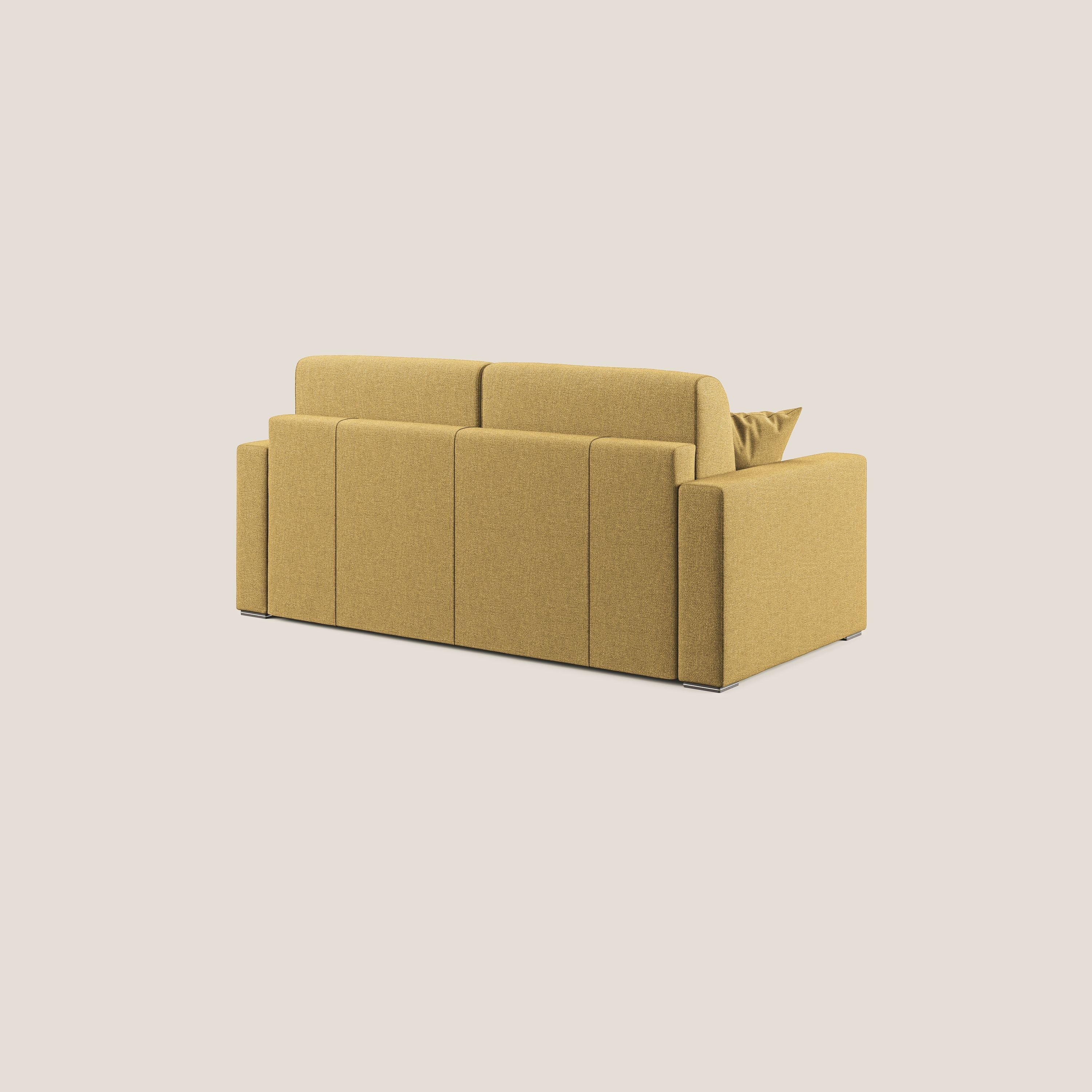 Best canapé lit convertible en tissu détachable QuickClean T08 jaune - Image 2