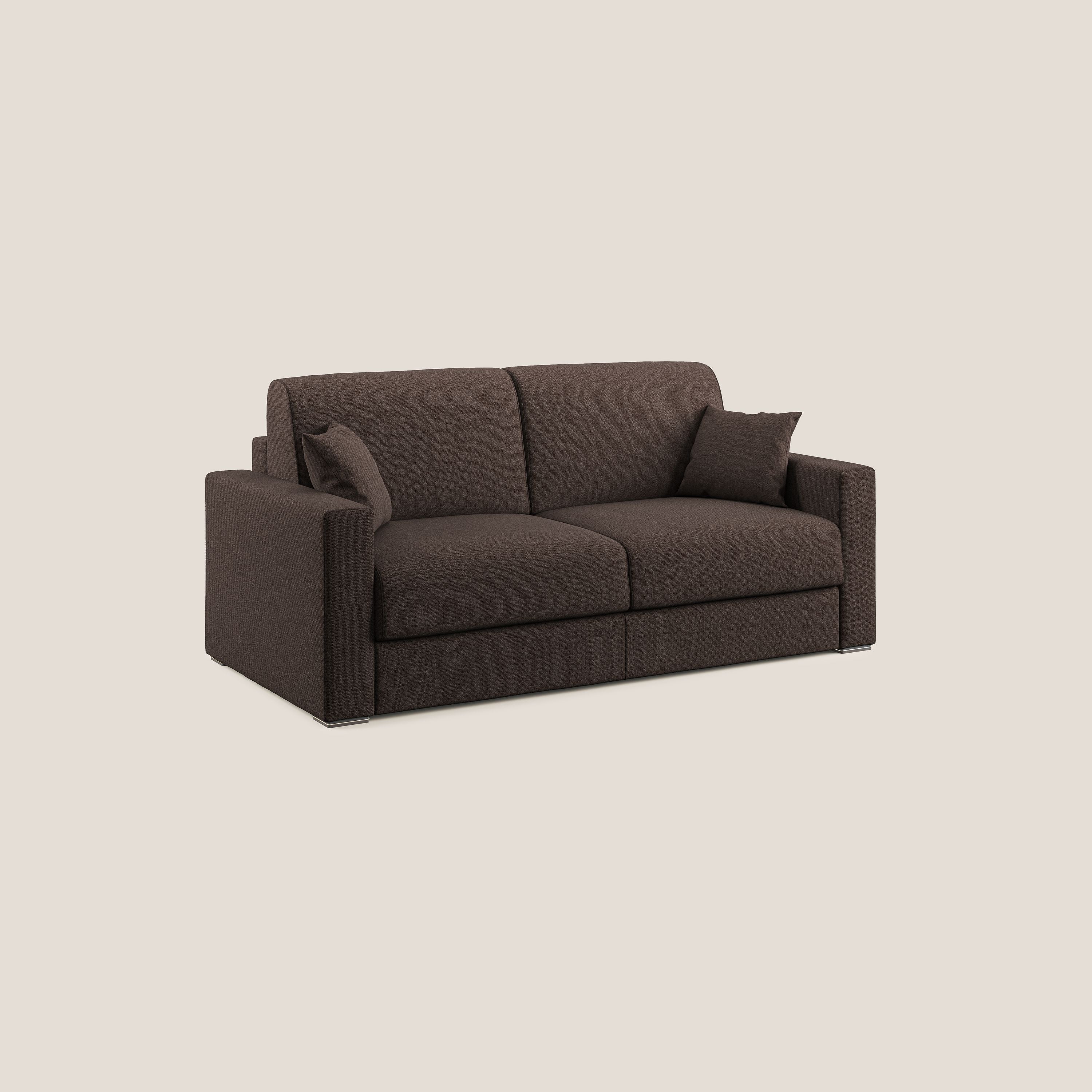Best canapé lit convertible en tissu détachable QuickClean T08 marron - Image 11