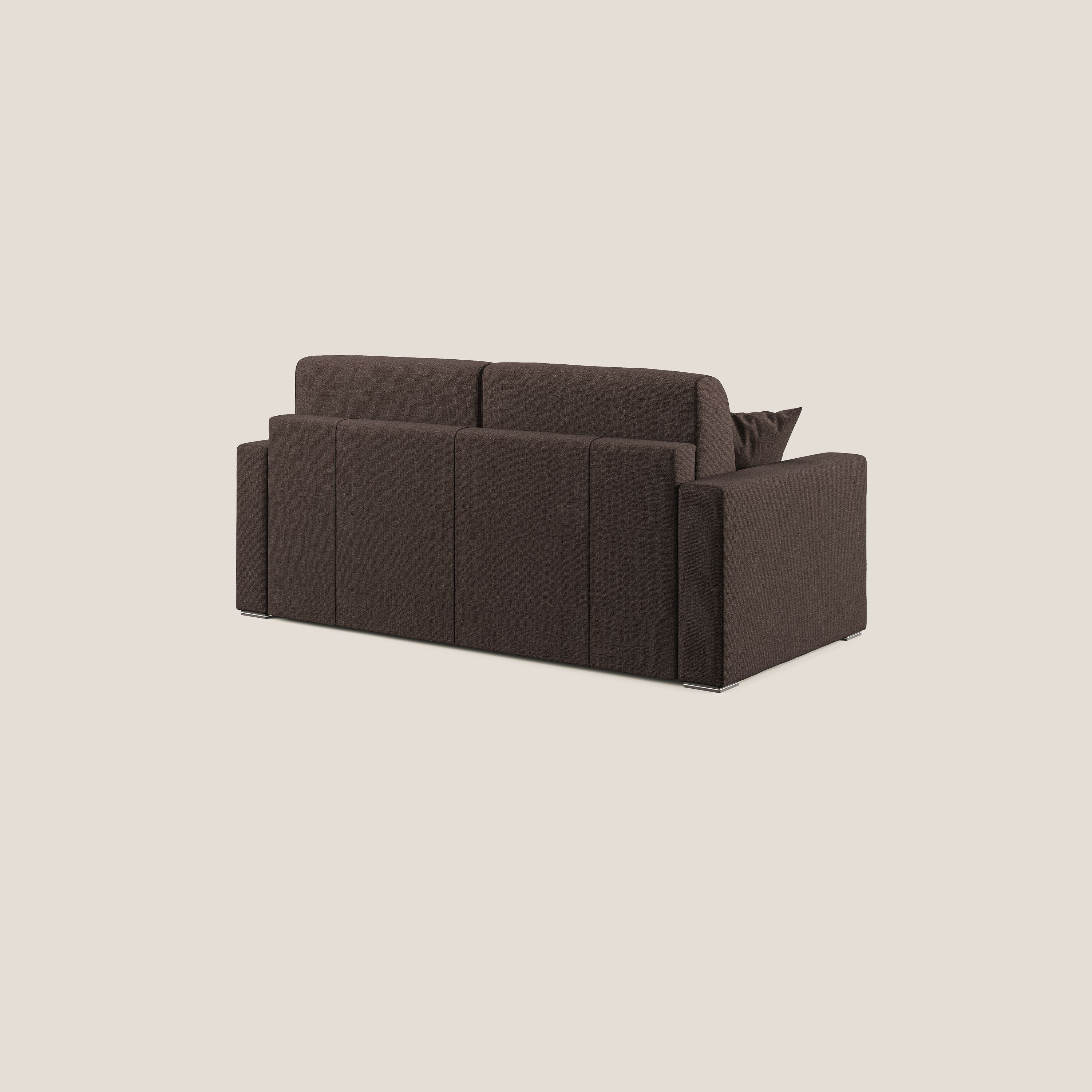 Best canapé lit convertible en tissu détachable QuickClean T08 marron - Image 2