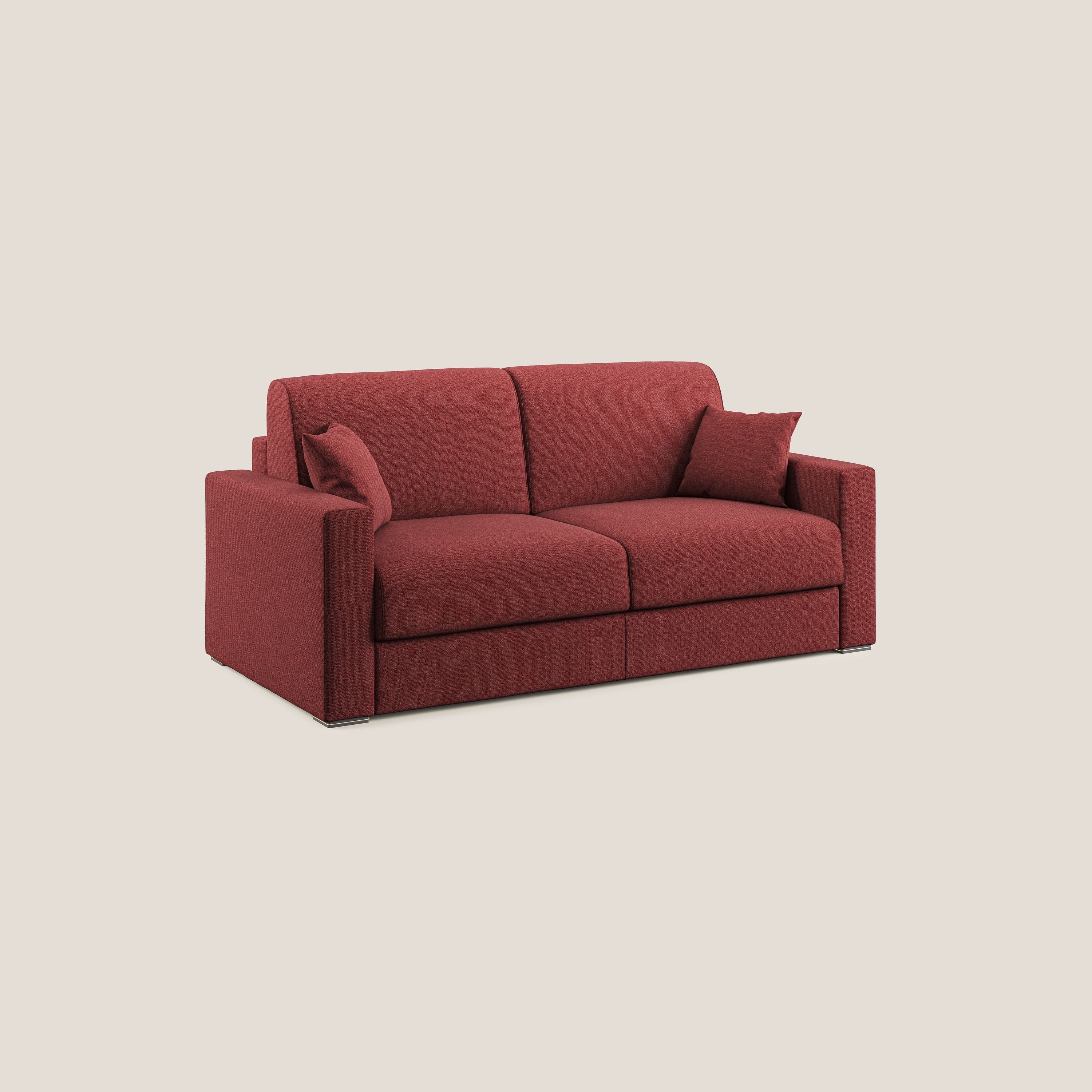 Best canapé lit convertible en tissu détachable QuickClean T08 rouge - Image 4
