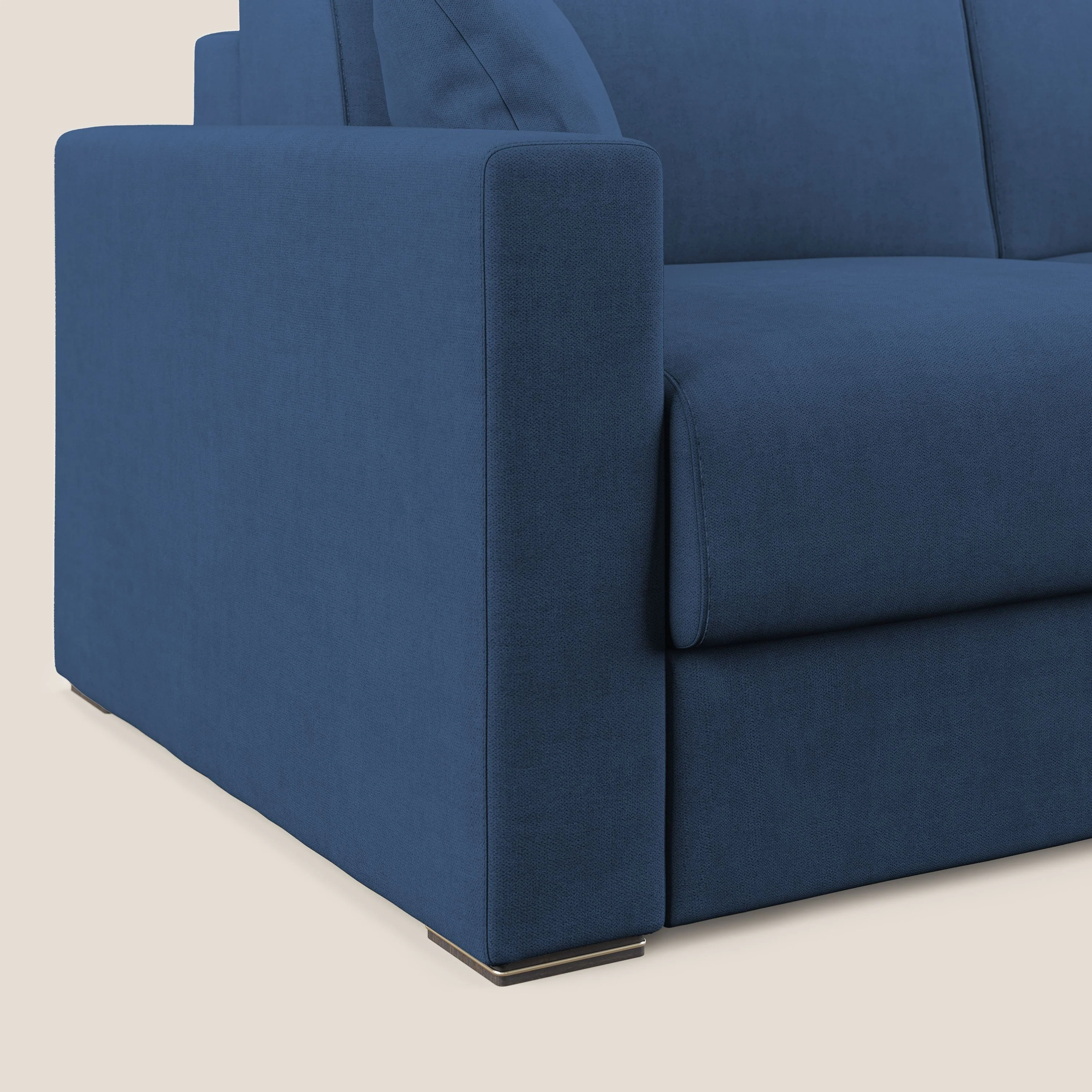 Best Canapé convertible en tissu imperméable T02 bleu - Image 6
