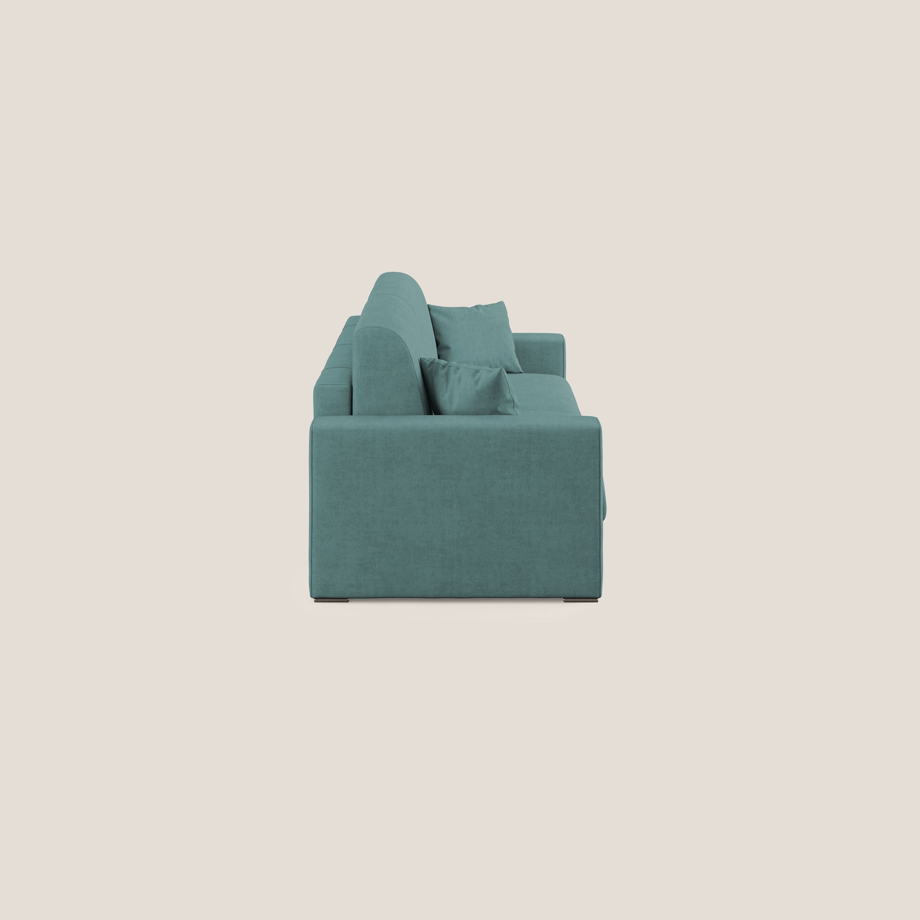 Best Canapé convertible en tissu imperméable T02 bleu canard - Image 4