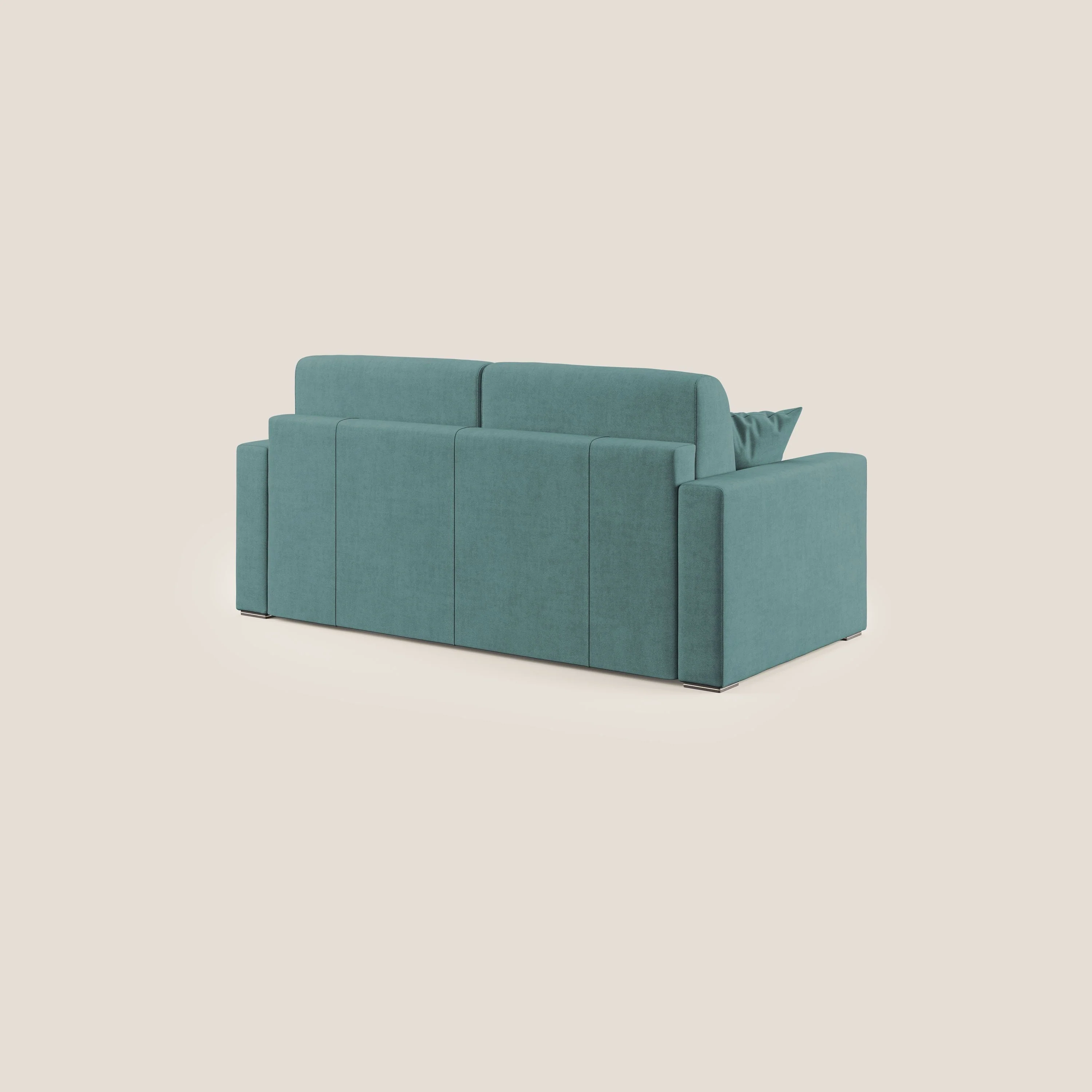 Best Canapé convertible en tissu imperméable T02 bleu canard - Image 5