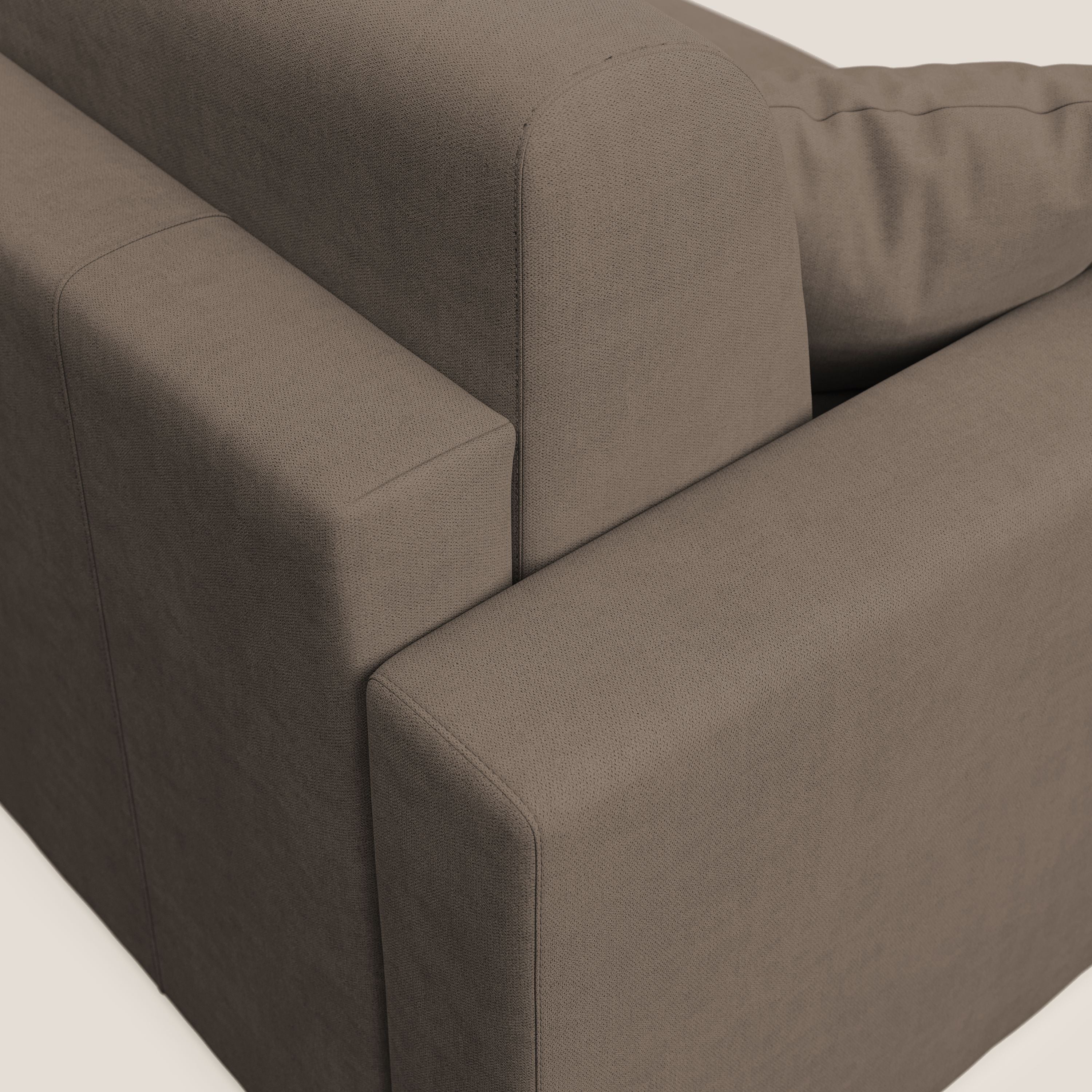 Best Canapé convertible en tissu imperméable T02 marron - Image 7