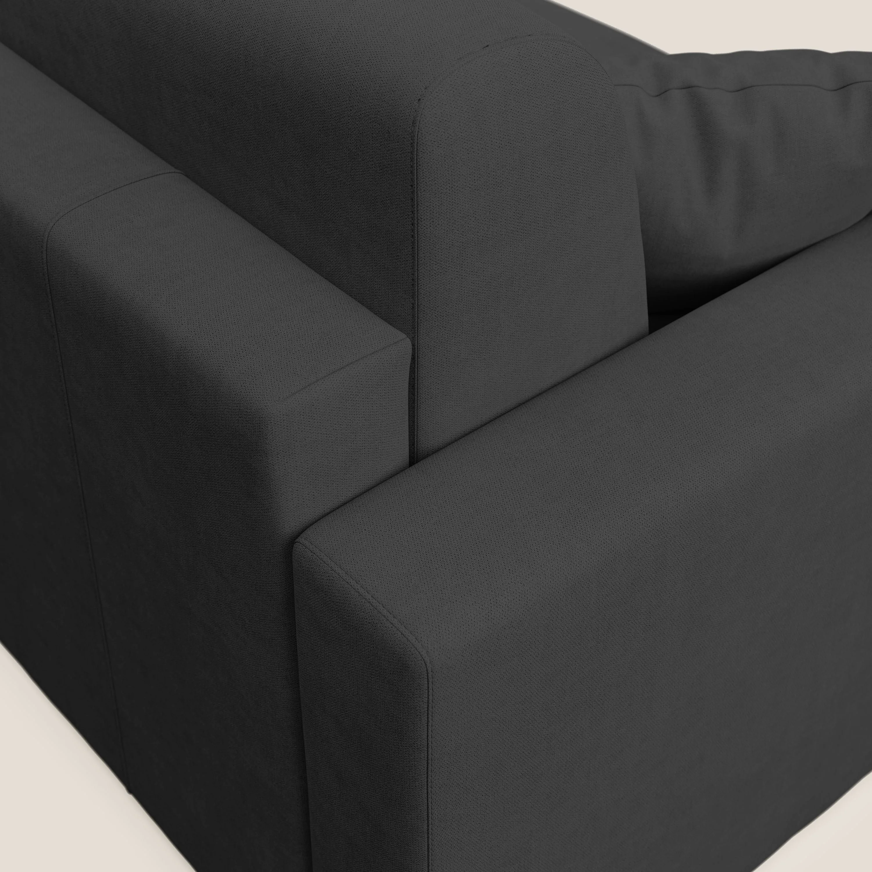 Best Canapé convertible en tissu imperméable T02 noir - Image 7