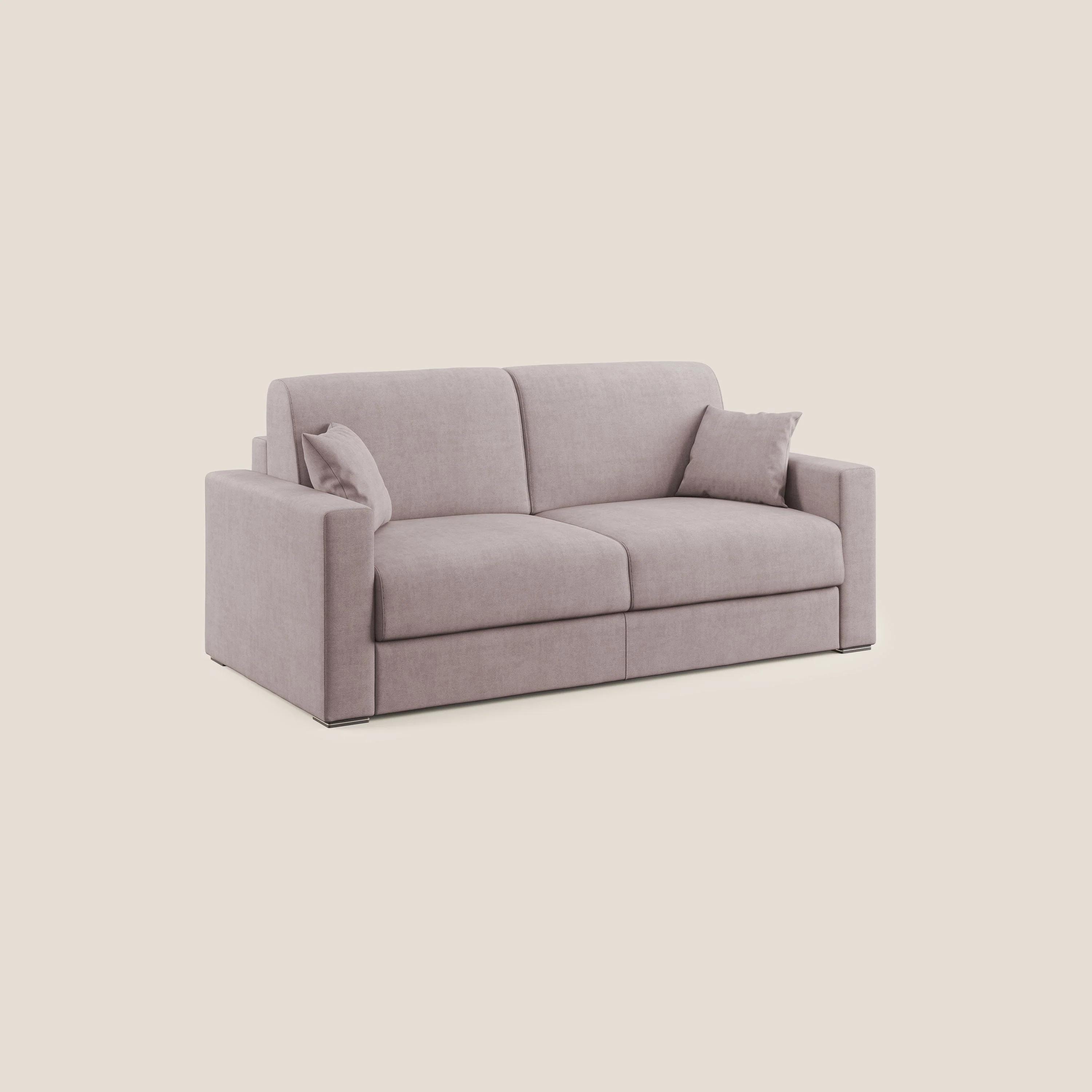 Best Canapé convertible en tissu imperméable T02 rose - Image 3