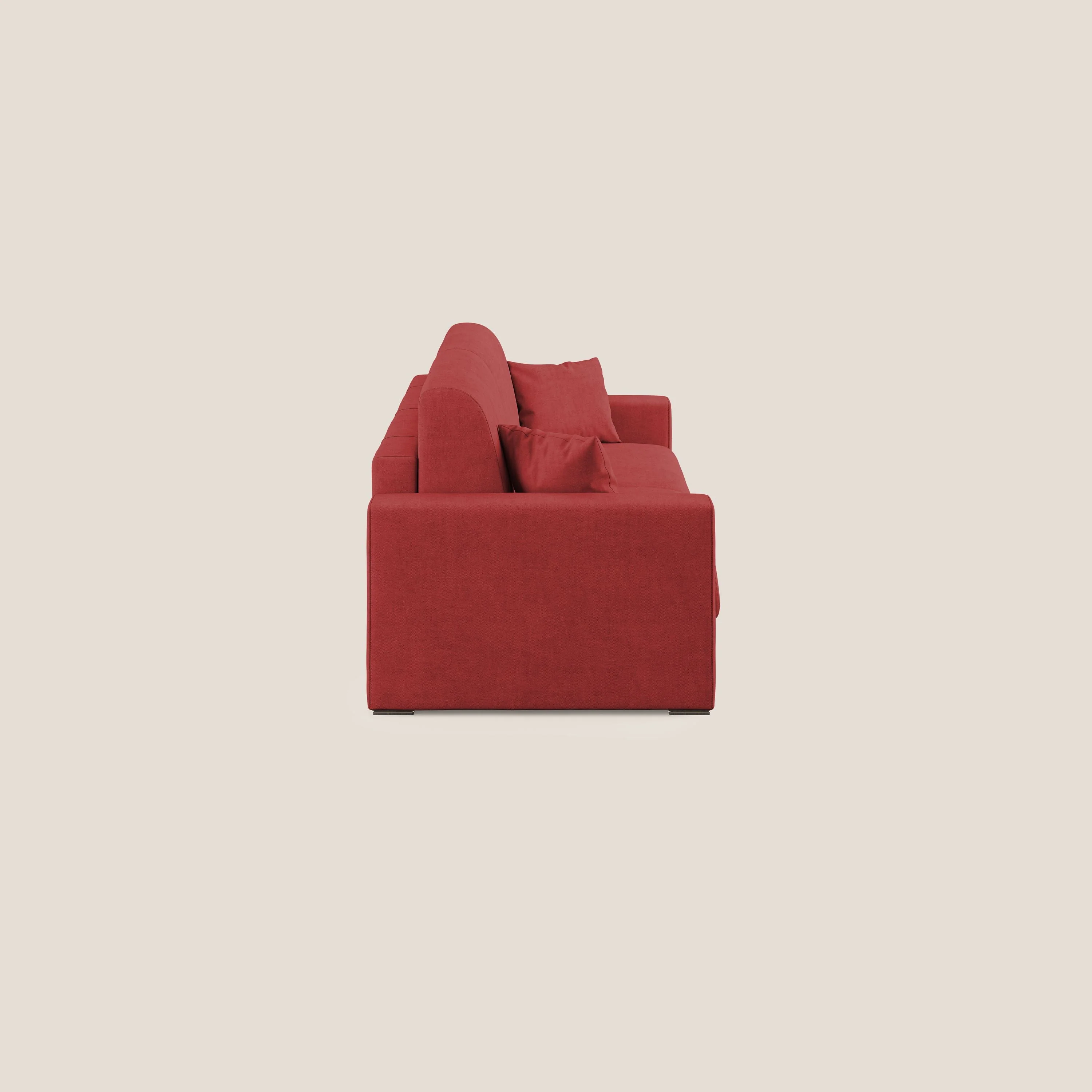 Best Canapé convertible en tissu imperméable T02 rouge - Image 4