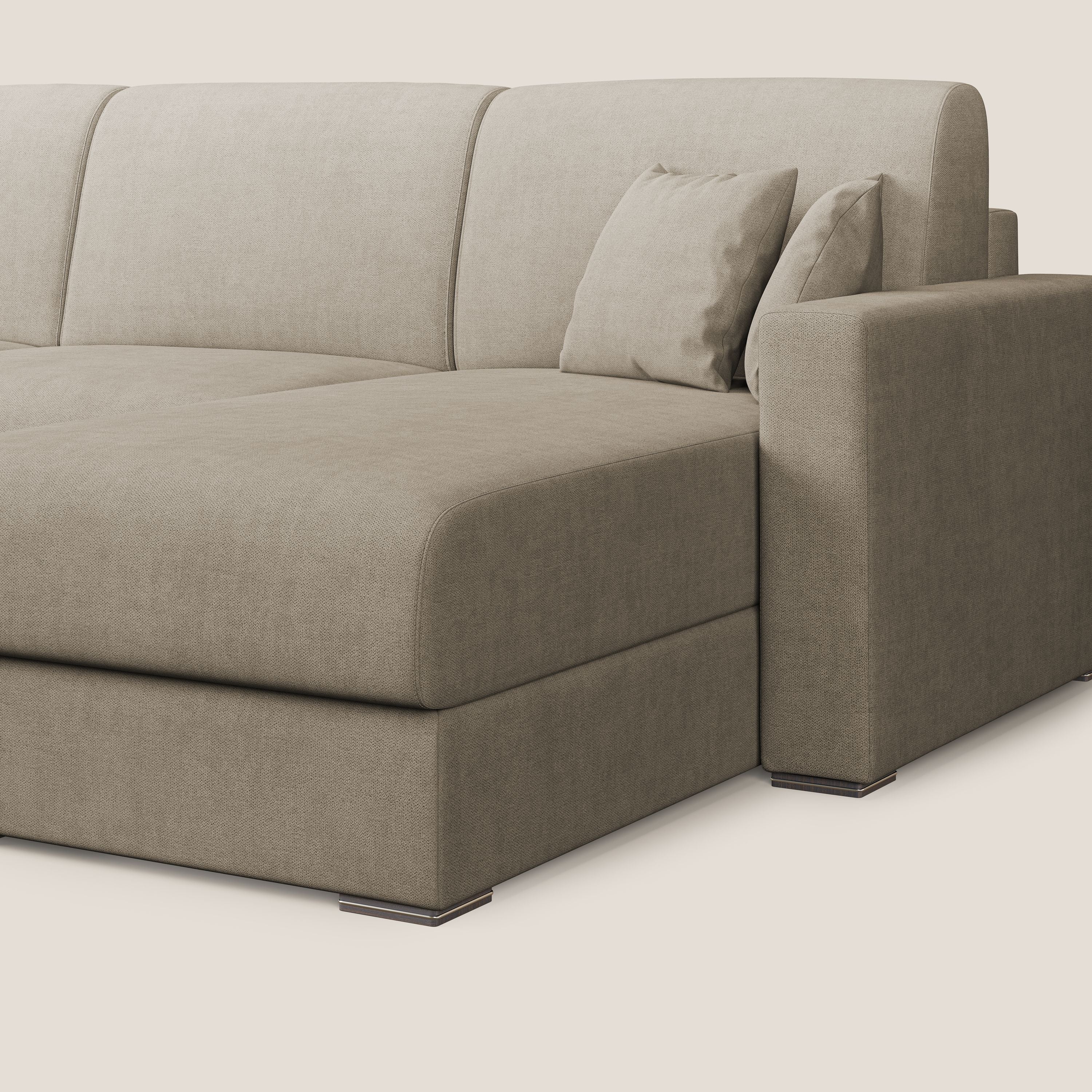 Best Canapé d'angle convertible en tissu imperméable T02 beige - Image 8