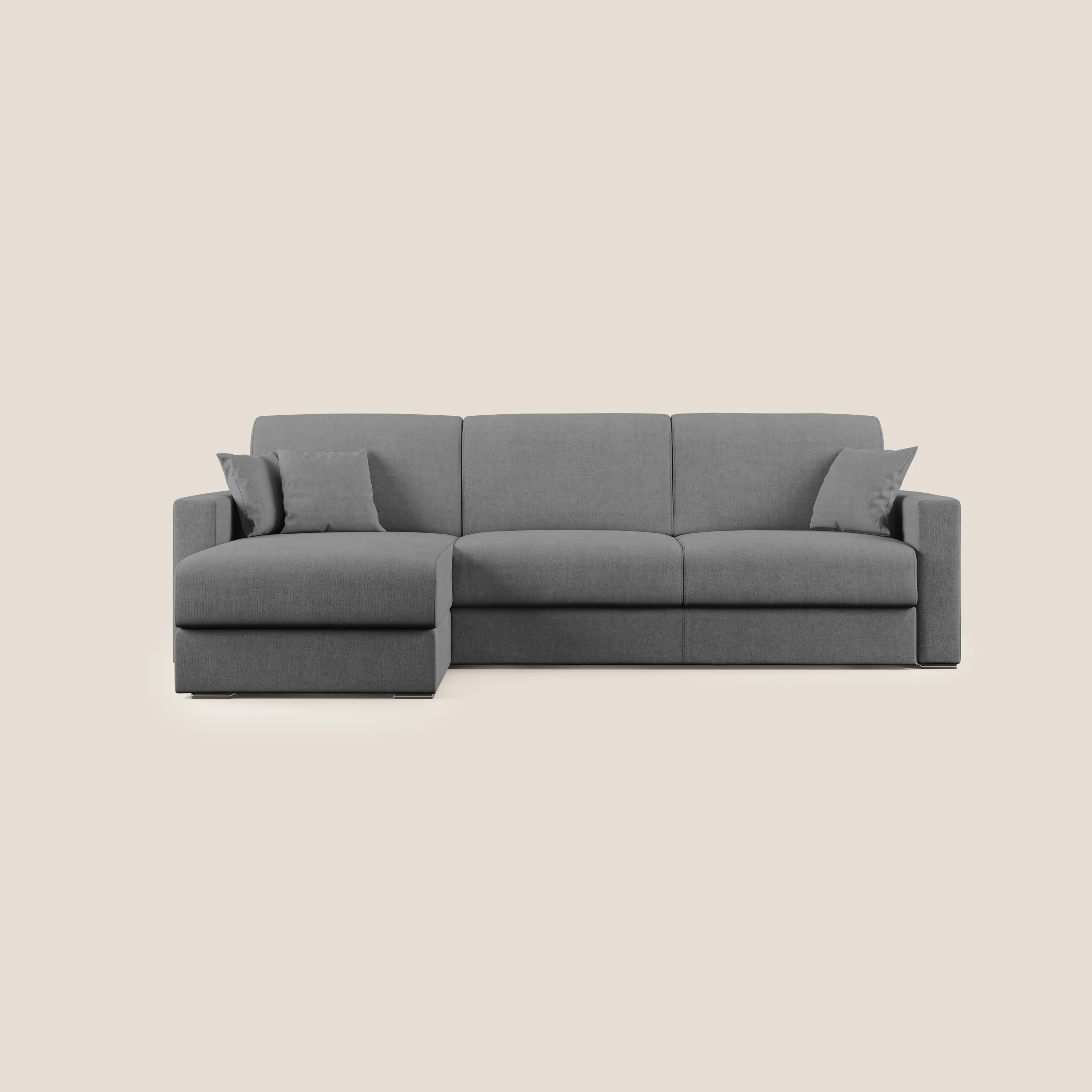 Best Canapé d'angle convertible en tissu imperméable T02 gris - Image 10
