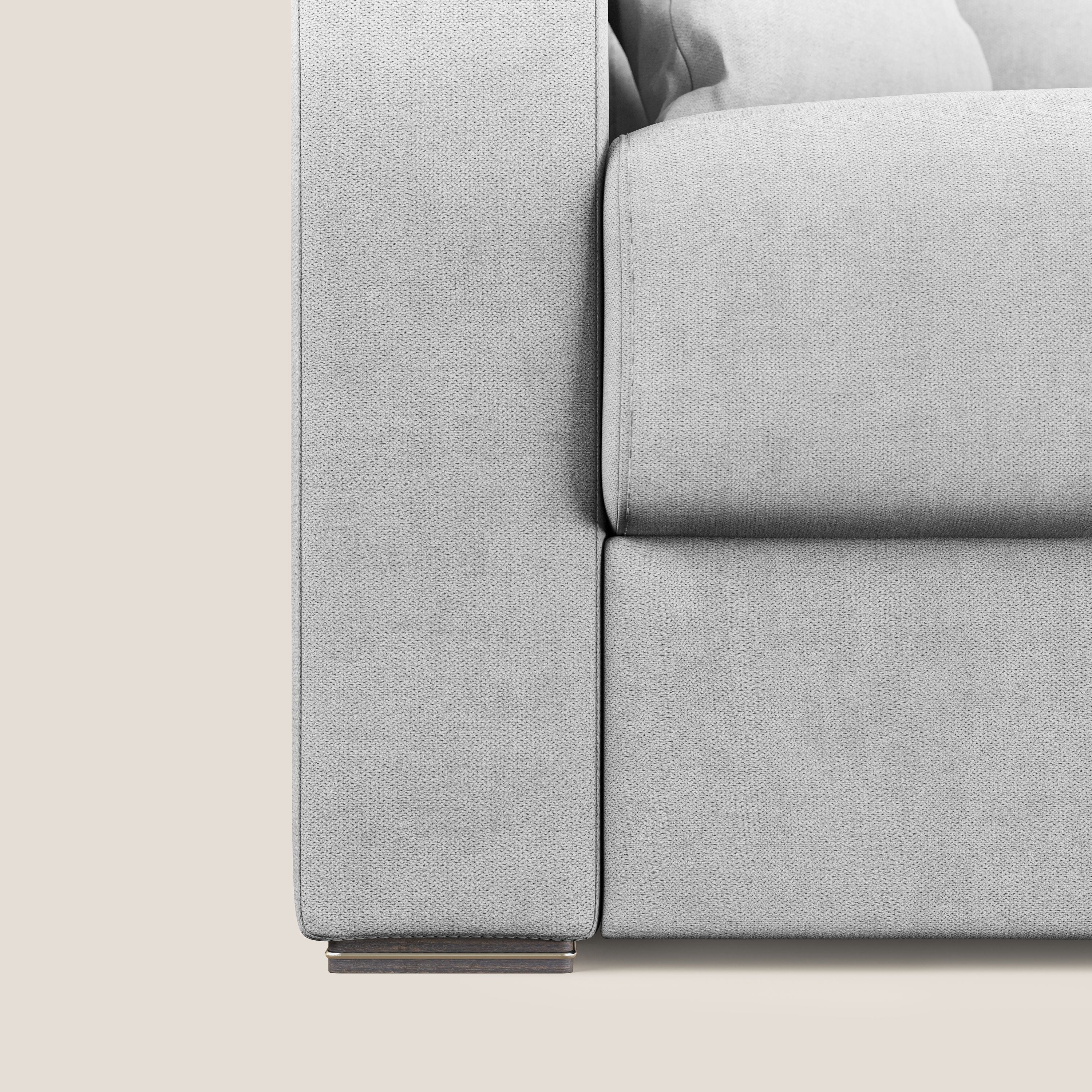 Best Canapé d'angle convertible en tissu imperméable T02 gris clair - Image 7