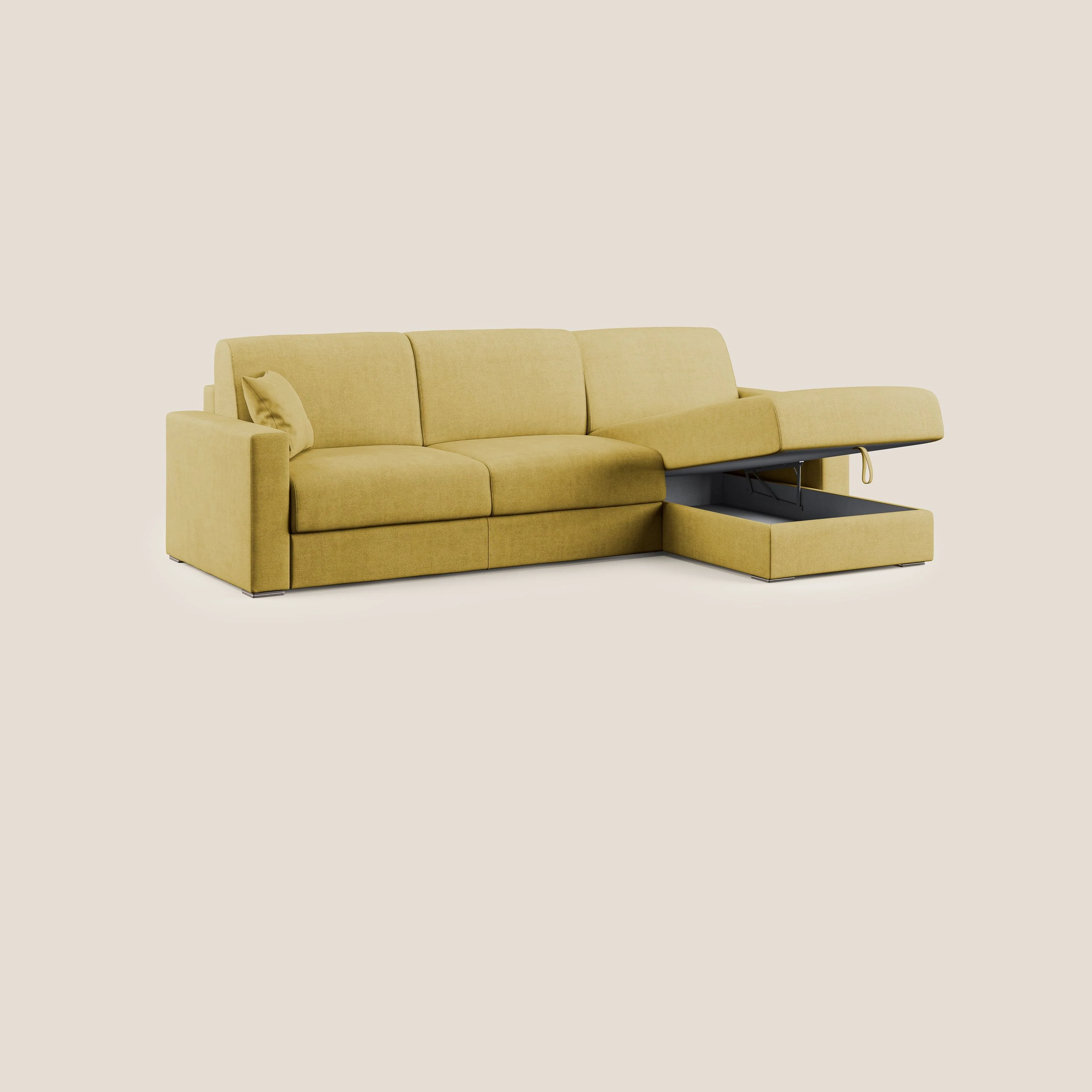 Best Canapé d'angle convertible en tissu imperméable T02 vert - Image 4