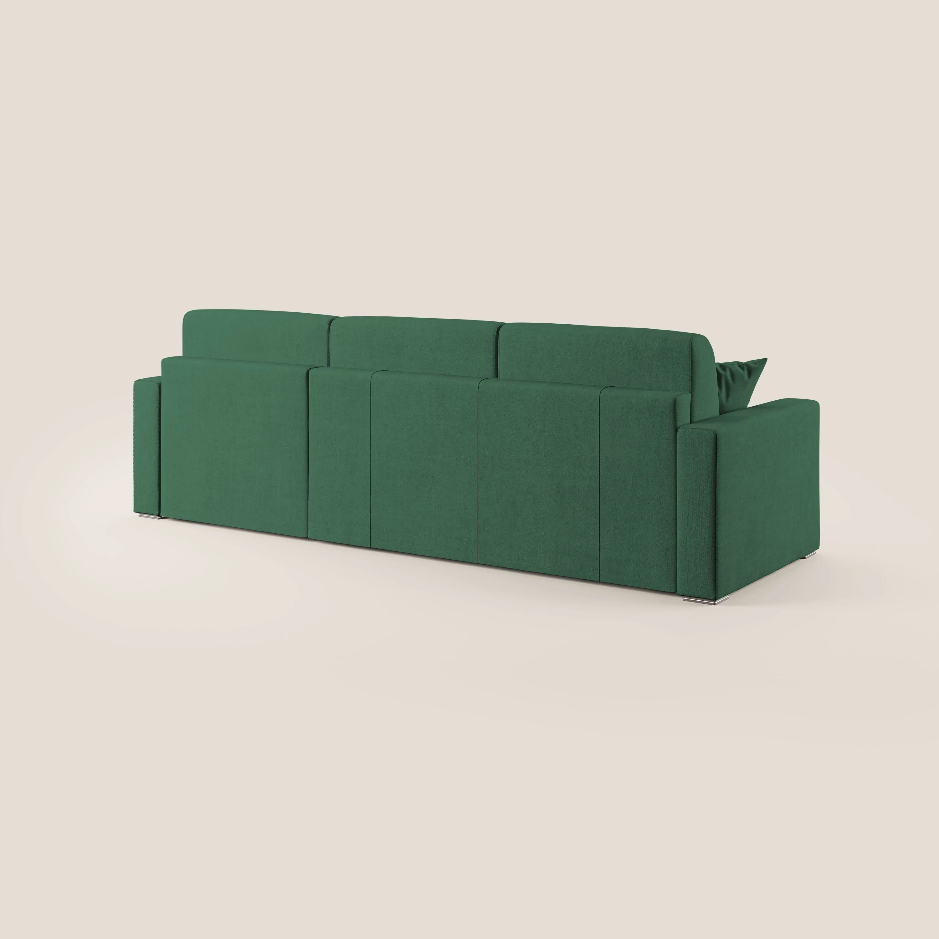 Best Canapé d'angle convertible en tissu imperméable T02 vert - Image 6
