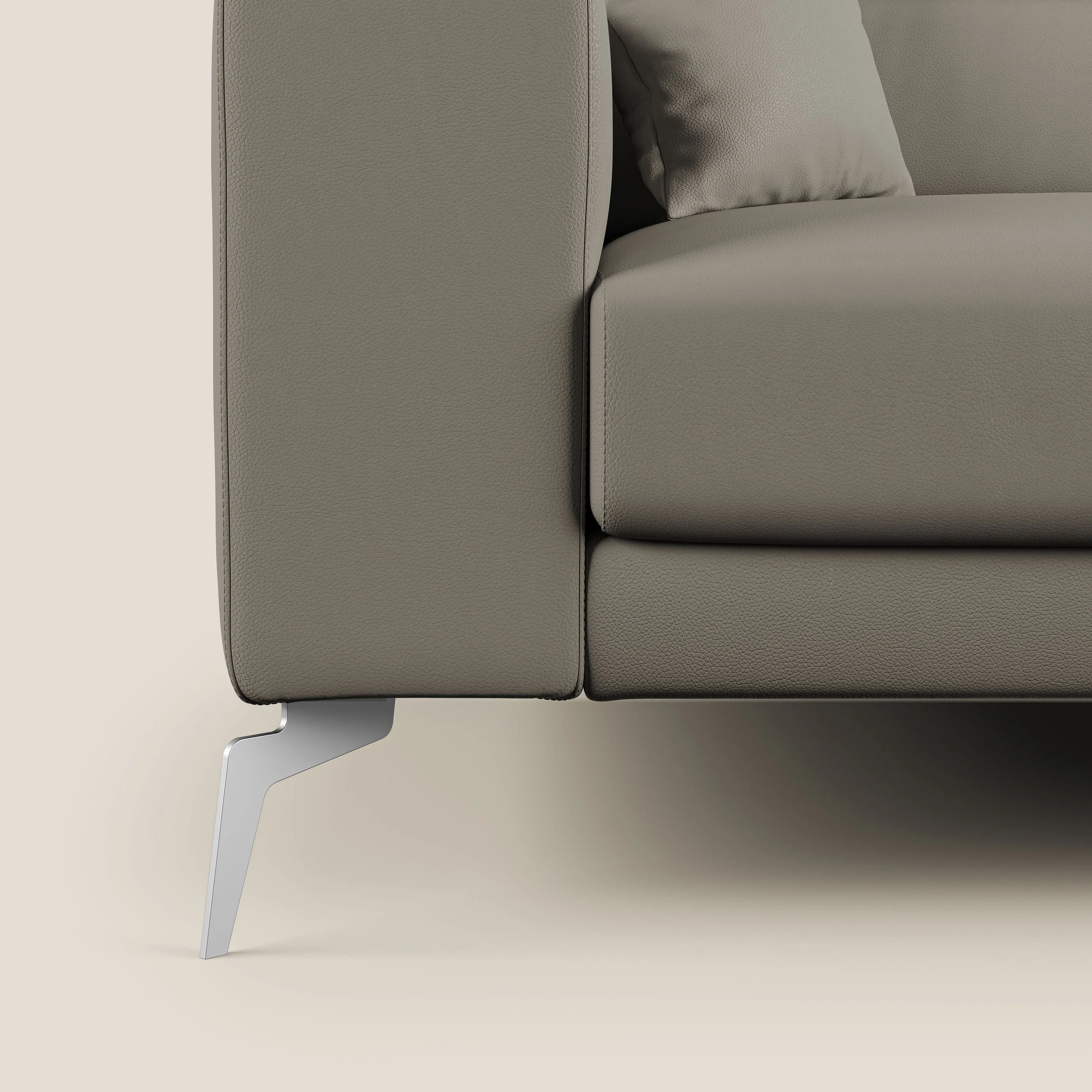 Blade Canapé d'angle moderne avec têtières inclinables en Similicuir T04 - Image 8