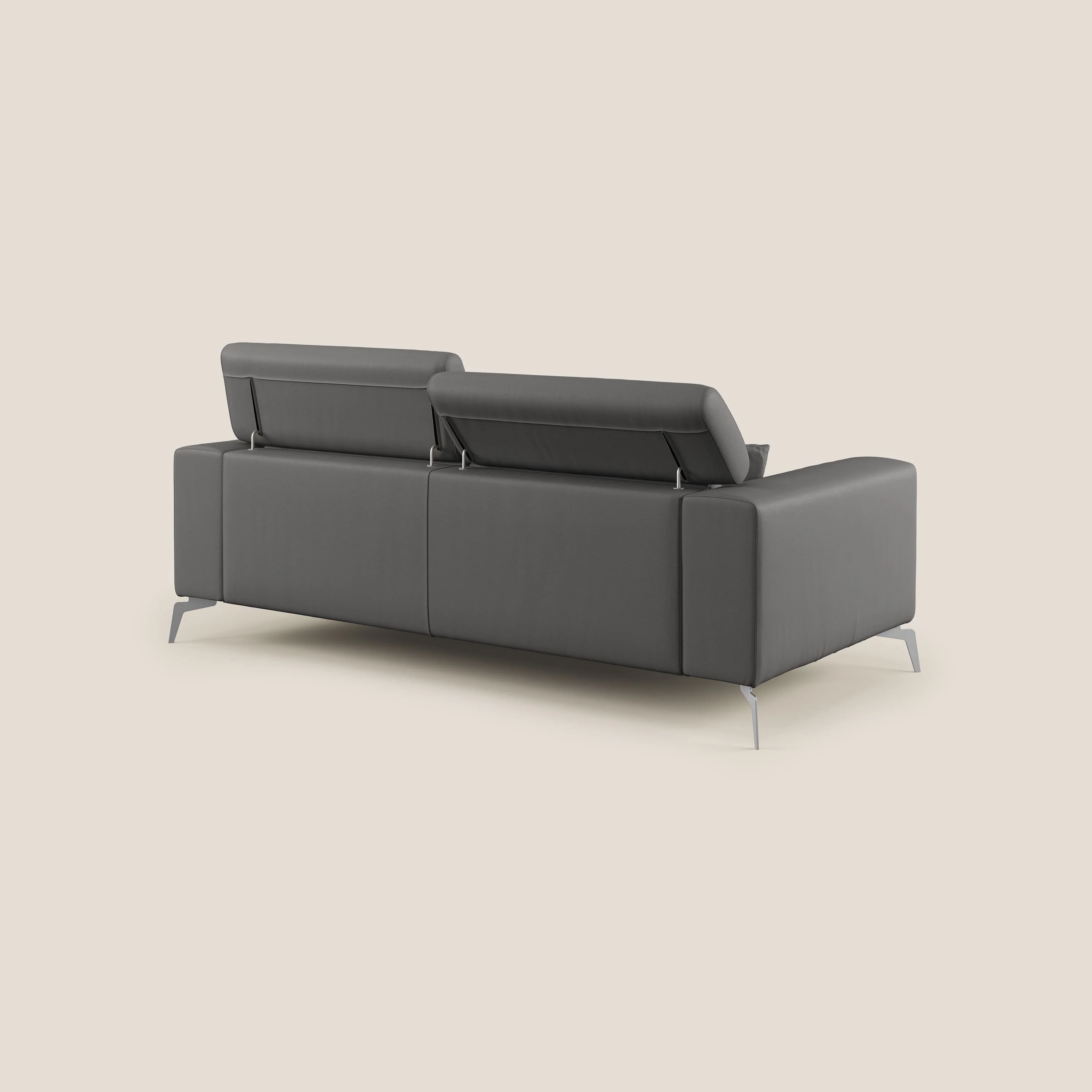 Blade Canapé moderne avec têtières inclinables en Similicuir T04 anthracite - Image 4