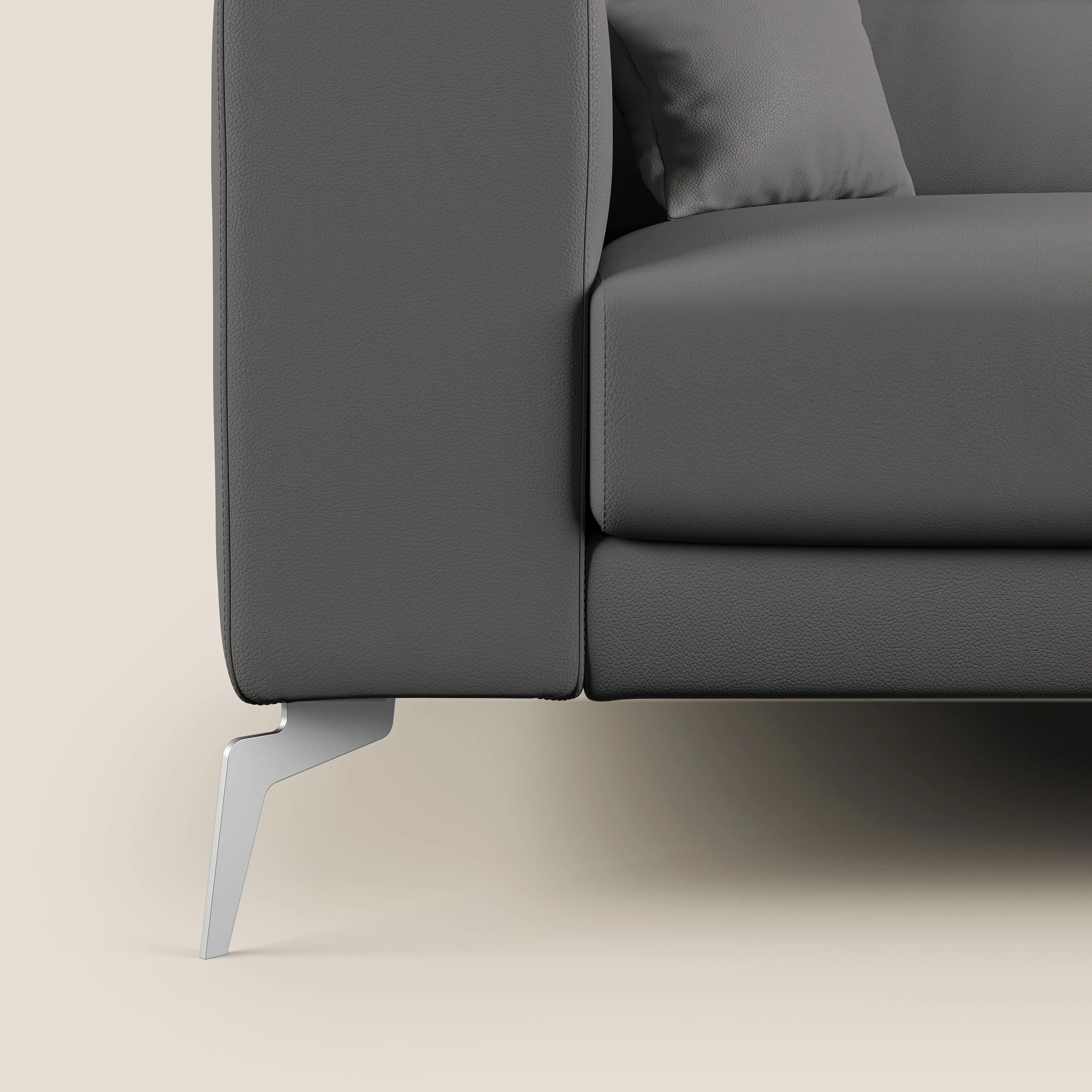 Blade Canapé moderne avec têtières inclinables en Similicuir T04 anthracite - Image 7
