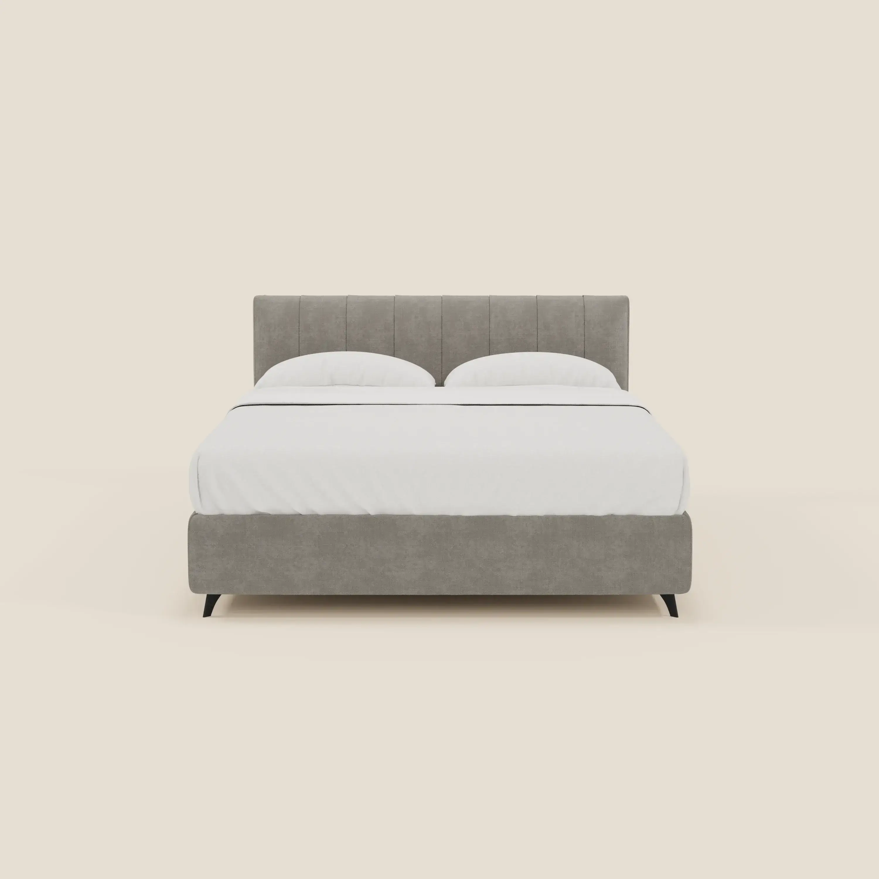 Bogart Lit coffre Édition Grande Fratello - déhoussable en tissu détachable T22 gris - Image 4