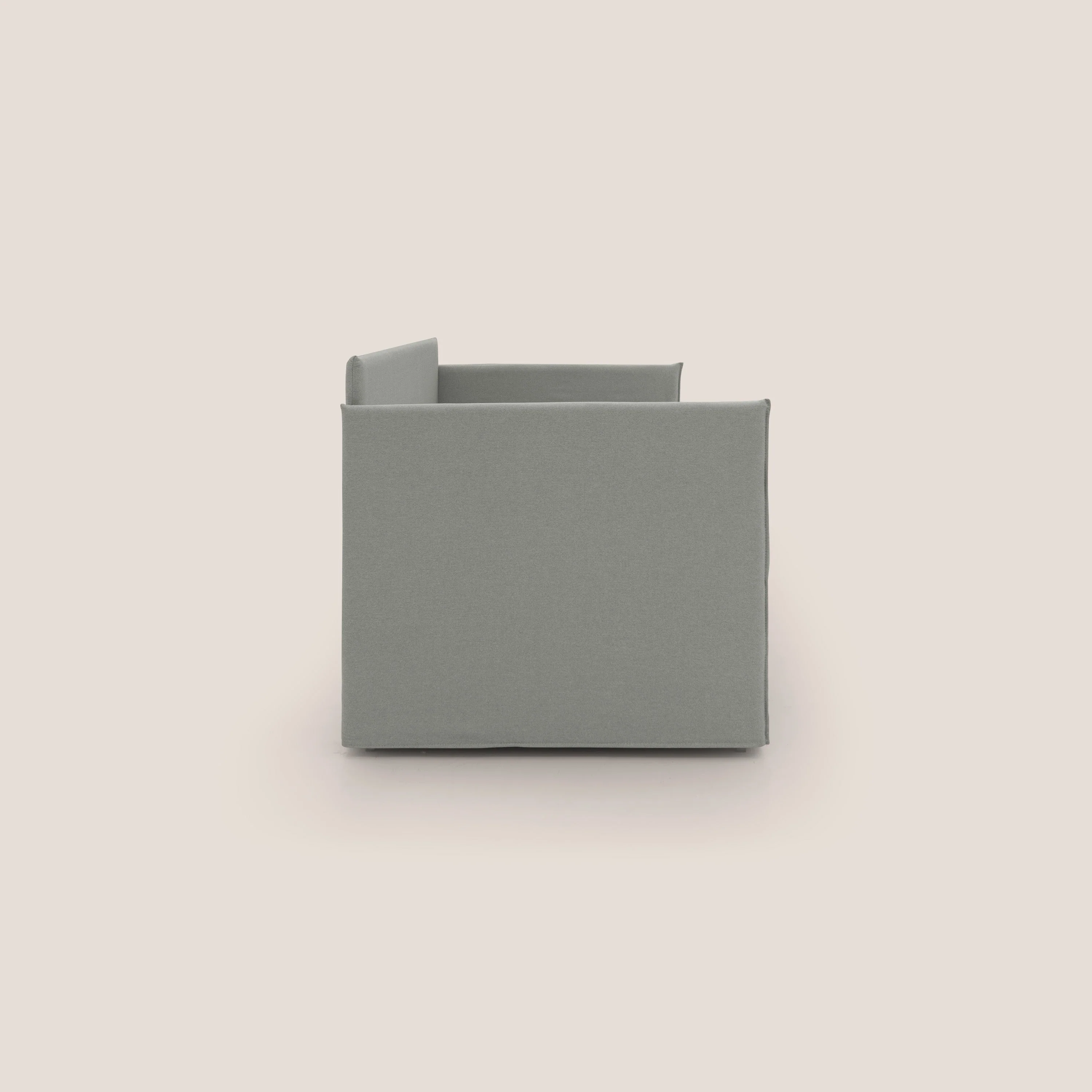 Brenta Canapé duplex avec lits jumeaux et tissu effet coton imperméable T13 gris - Image 4