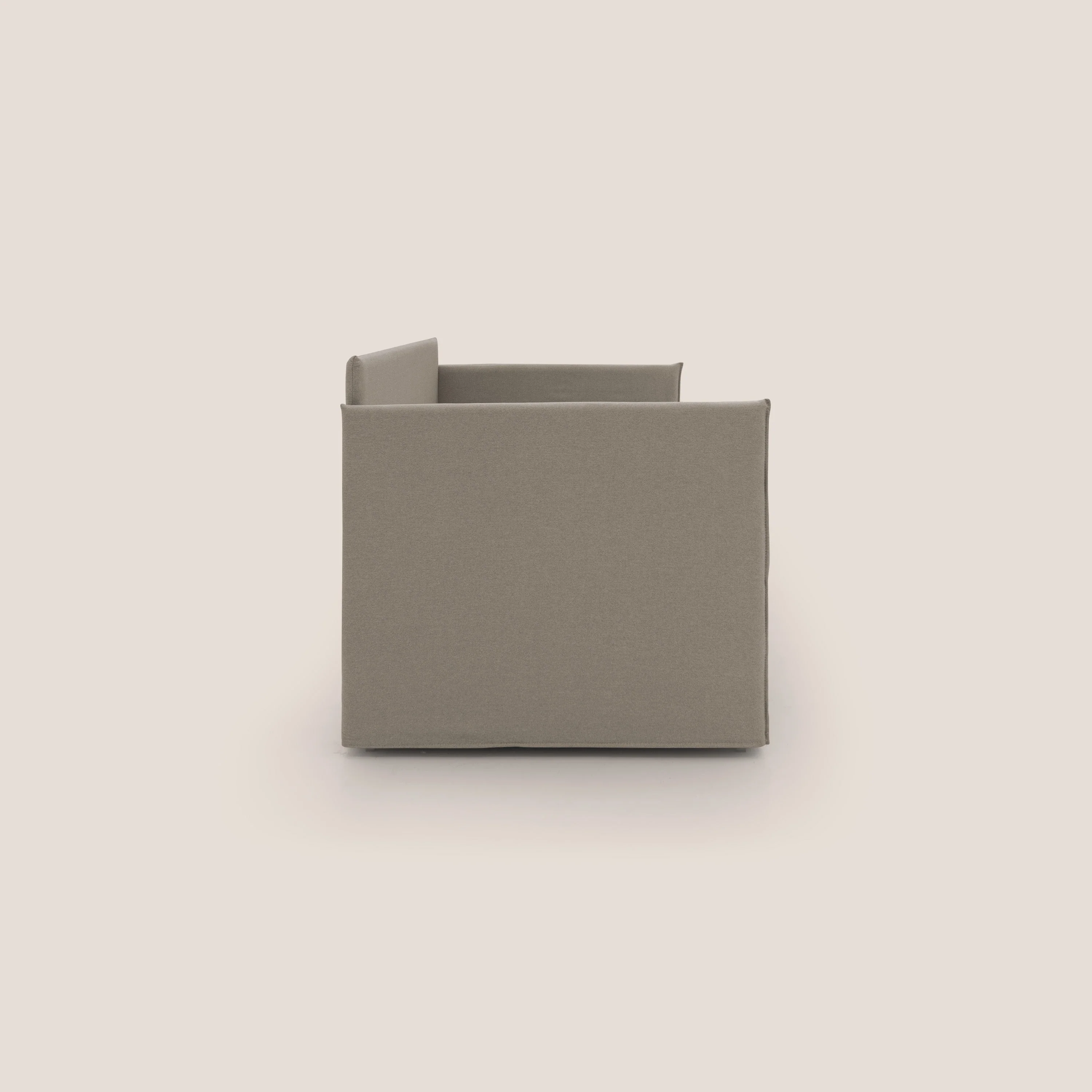 Brenta Canapé duplex avec lits jumeaux et tissu effet coton imperméable T13 Taupe tortora - Image 4