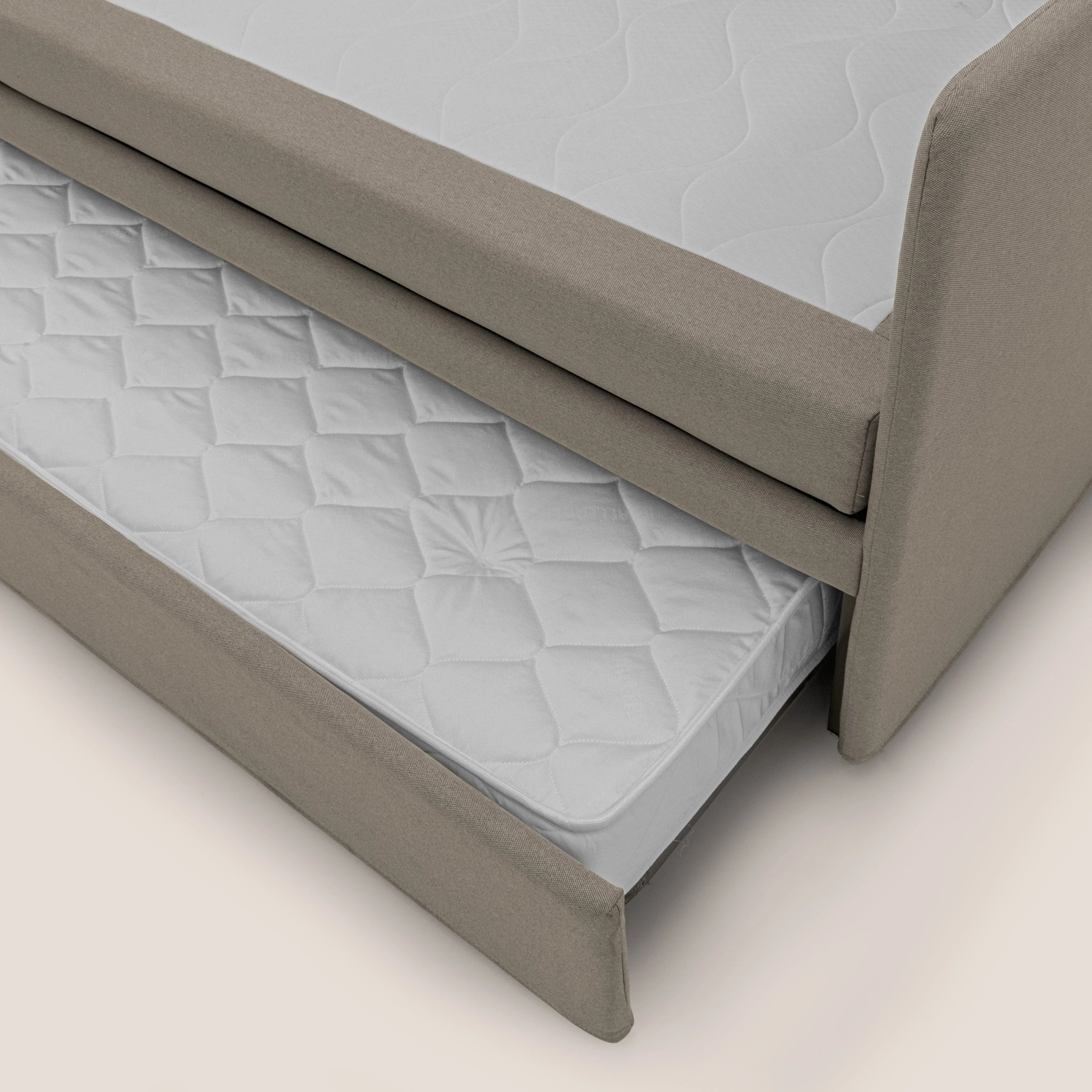 Brenta Canapé duplex avec lits jumeaux et tissu effet coton imperméable T13 Taupe tortora - Image 6