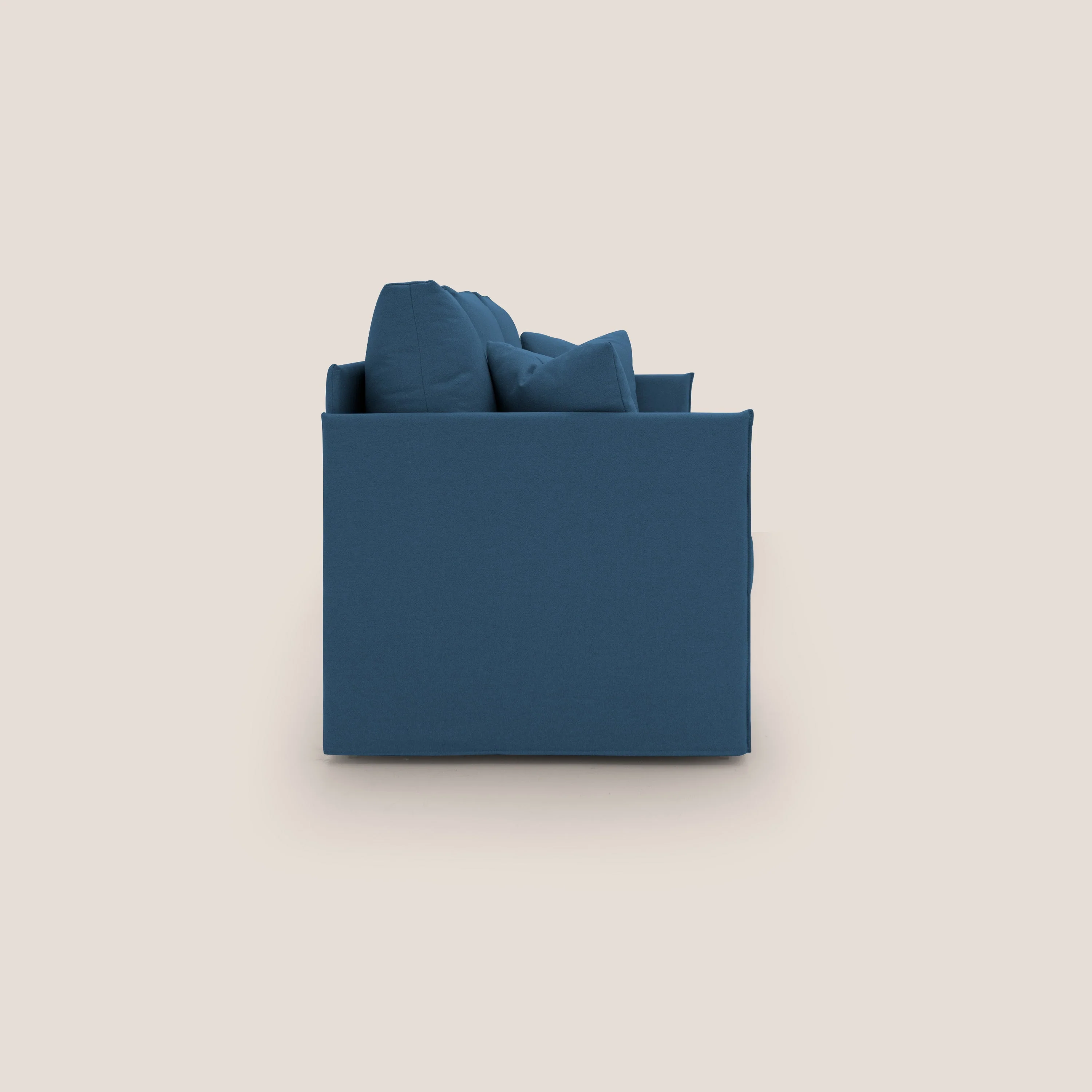 Brera Canapé duplex avec lits jumeaux et tissu effet coton imperméable T13 bleu - Image 4