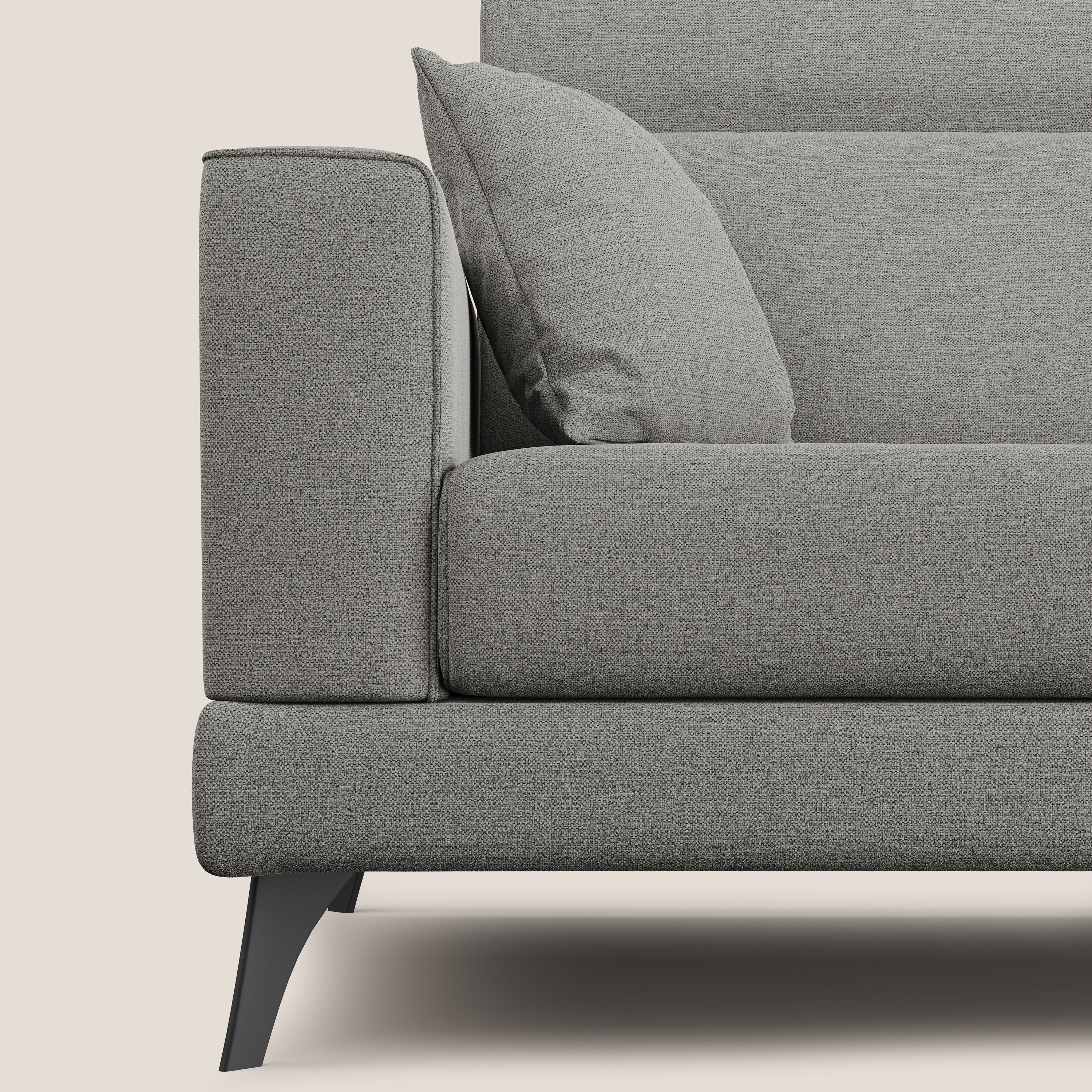 Slide Divano con schienali traslanti e poggiatesta in tessuto simil cotone impermeabile T19 beige - Image 11