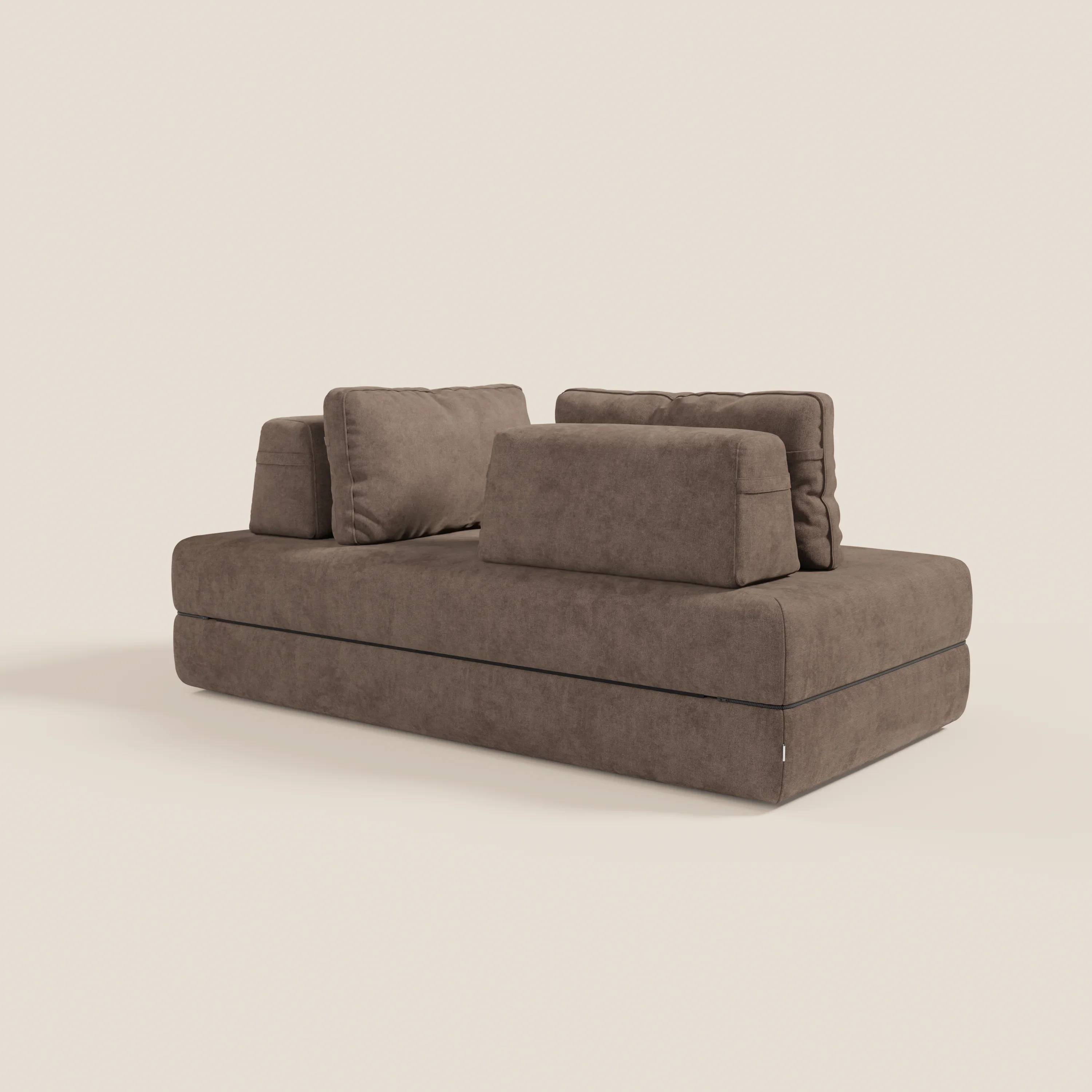 Rift Canapé-lit double à 2 et 3 places avec dossiers amovibles - matelas de 22 cm d'épaisseur en mousse à mémoire de forme T31 - Image 102