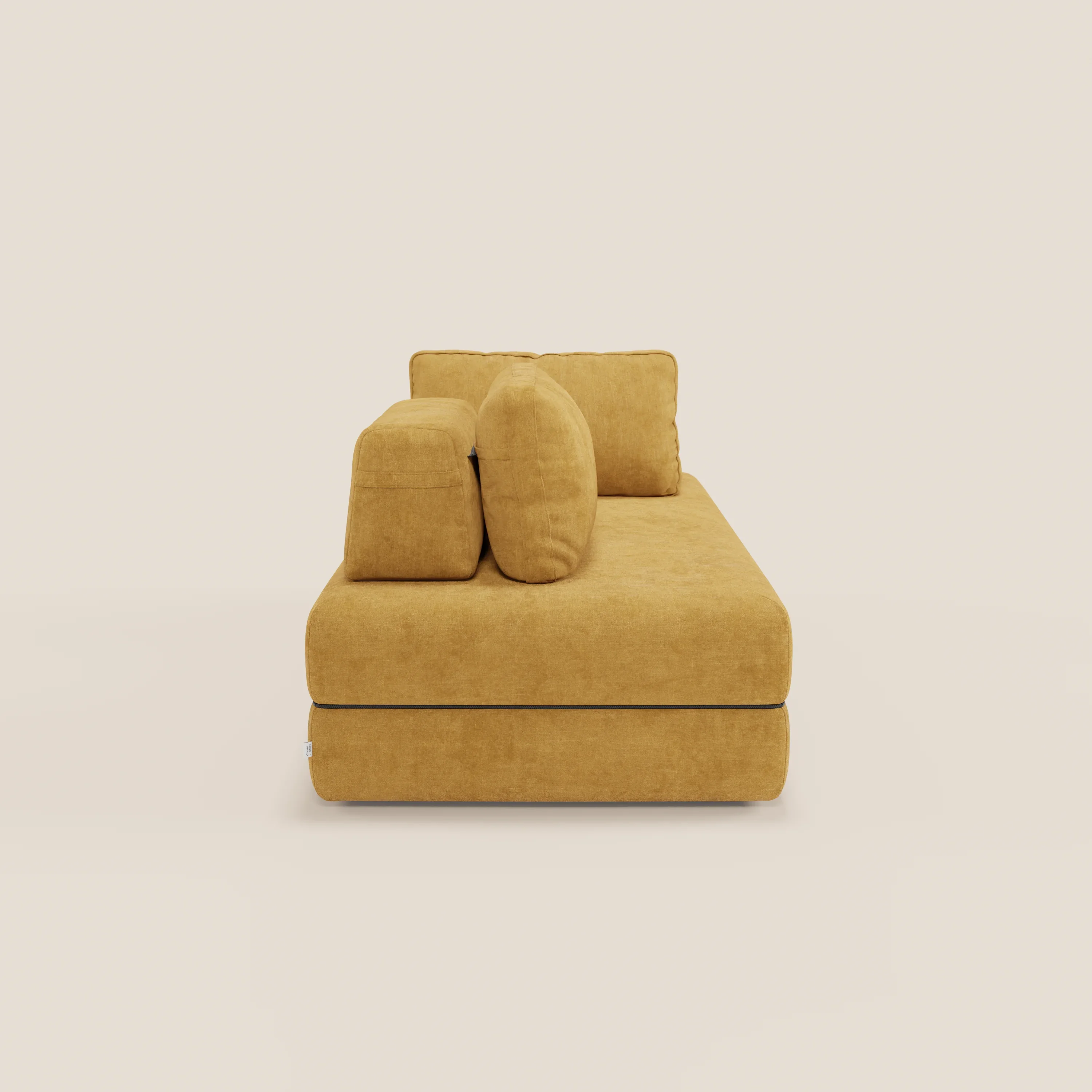 Rift Canapé-lit double à 2 et 3 places avec dossiers amovibles - matelas de 22 cm d'épaisseur en mousse à mémoire de forme T31 - Image 11
