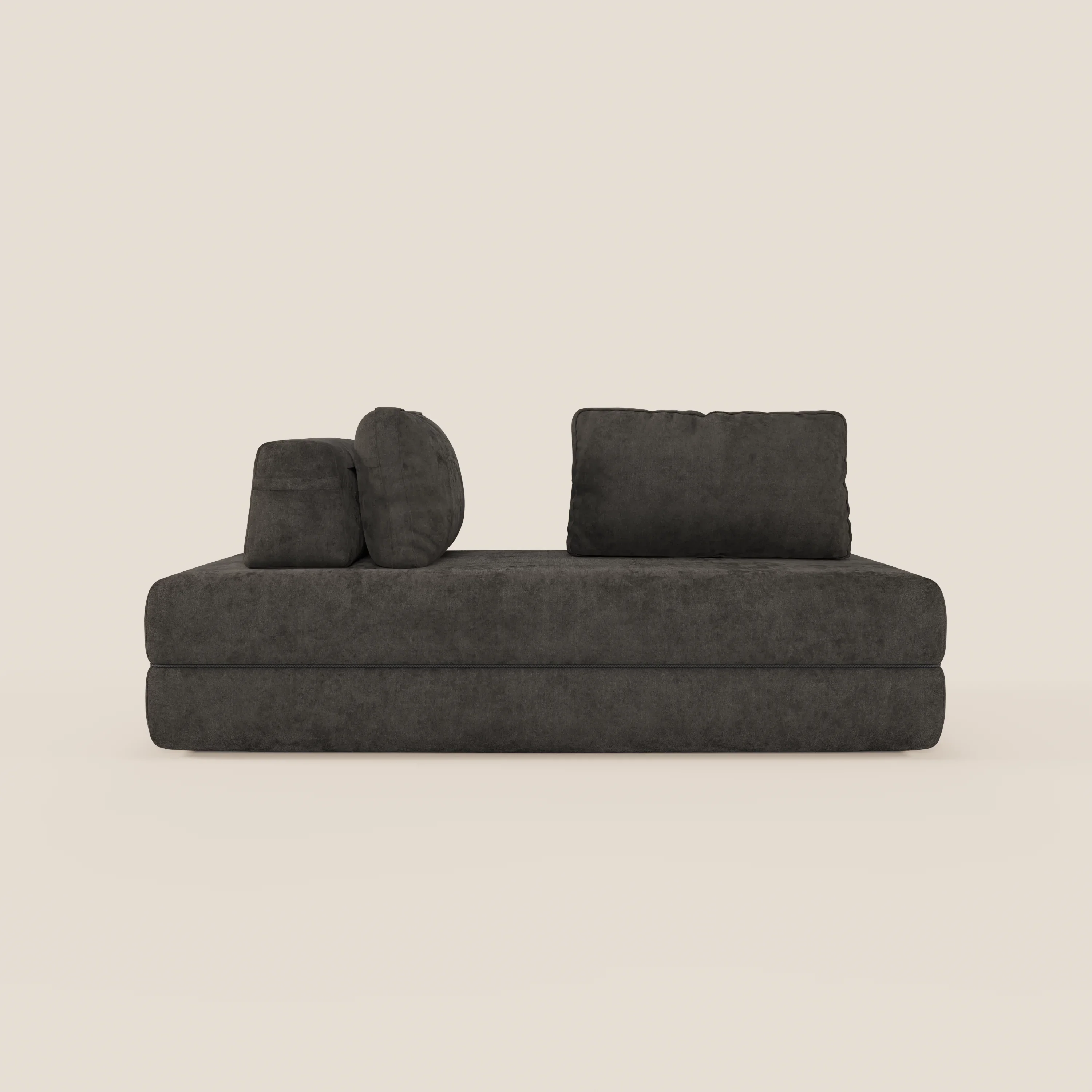 Rift Canapé-lit double à 2 et 3 places avec dossiers amovibles - matelas de 22 cm d'épaisseur en mousse à mémoire de forme T31 - Image 112