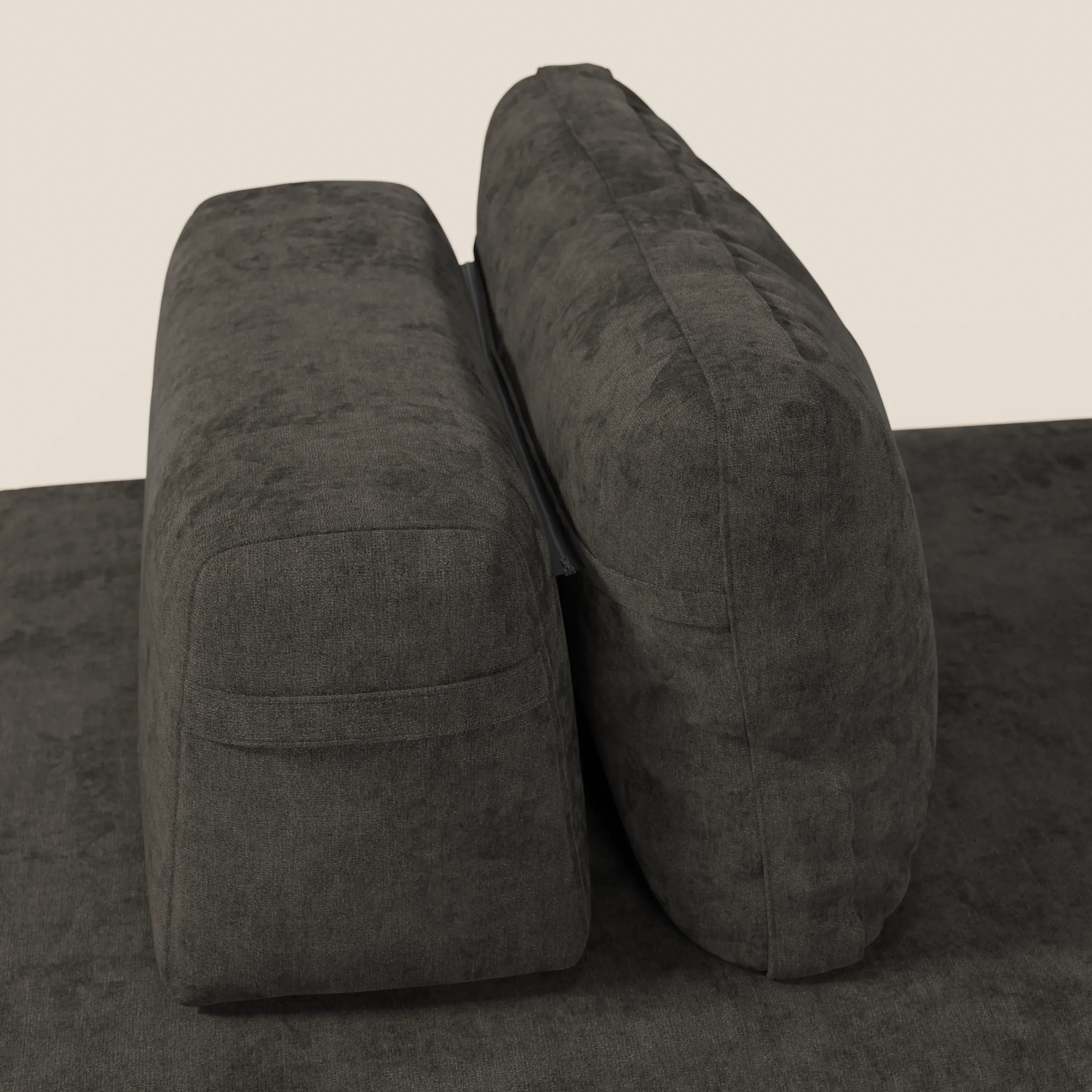 Rift Canapé-lit double à 2 et 3 places avec dossiers amovibles - matelas de 22 cm d'épaisseur en mousse à mémoire de forme T31 - Image 114