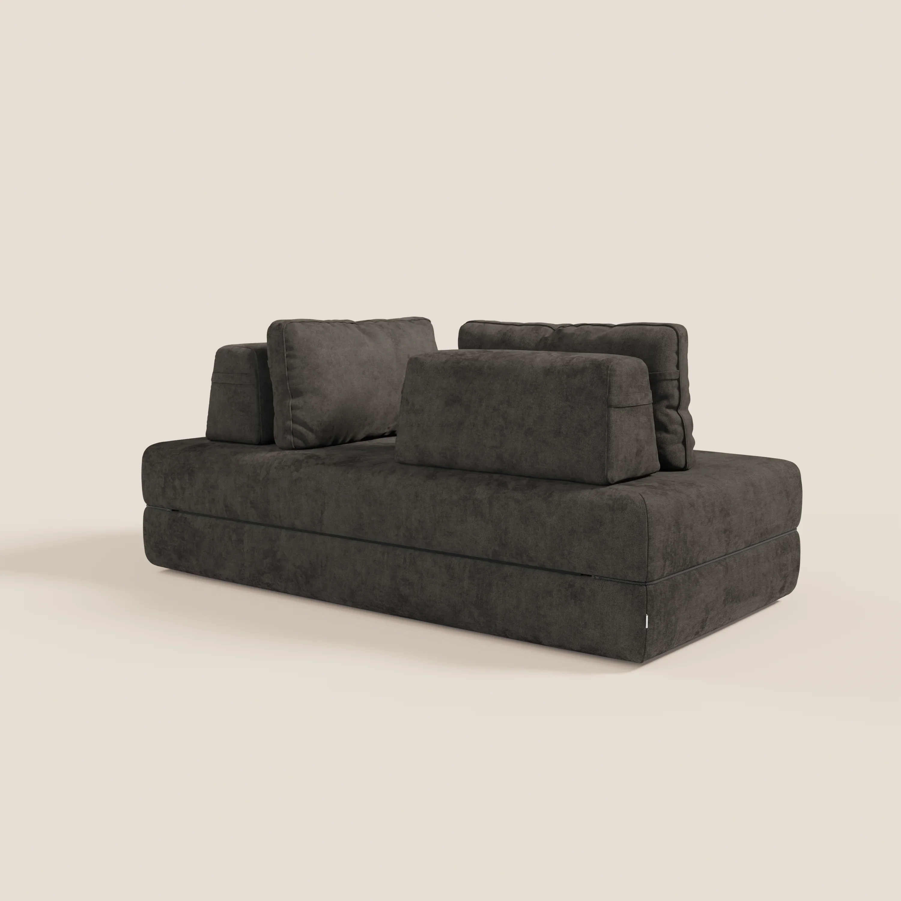Rift Canapé-lit double à 2 et 3 places avec dossiers amovibles - matelas de 22 cm d'épaisseur en mousse à mémoire de forme T31 - Image 117