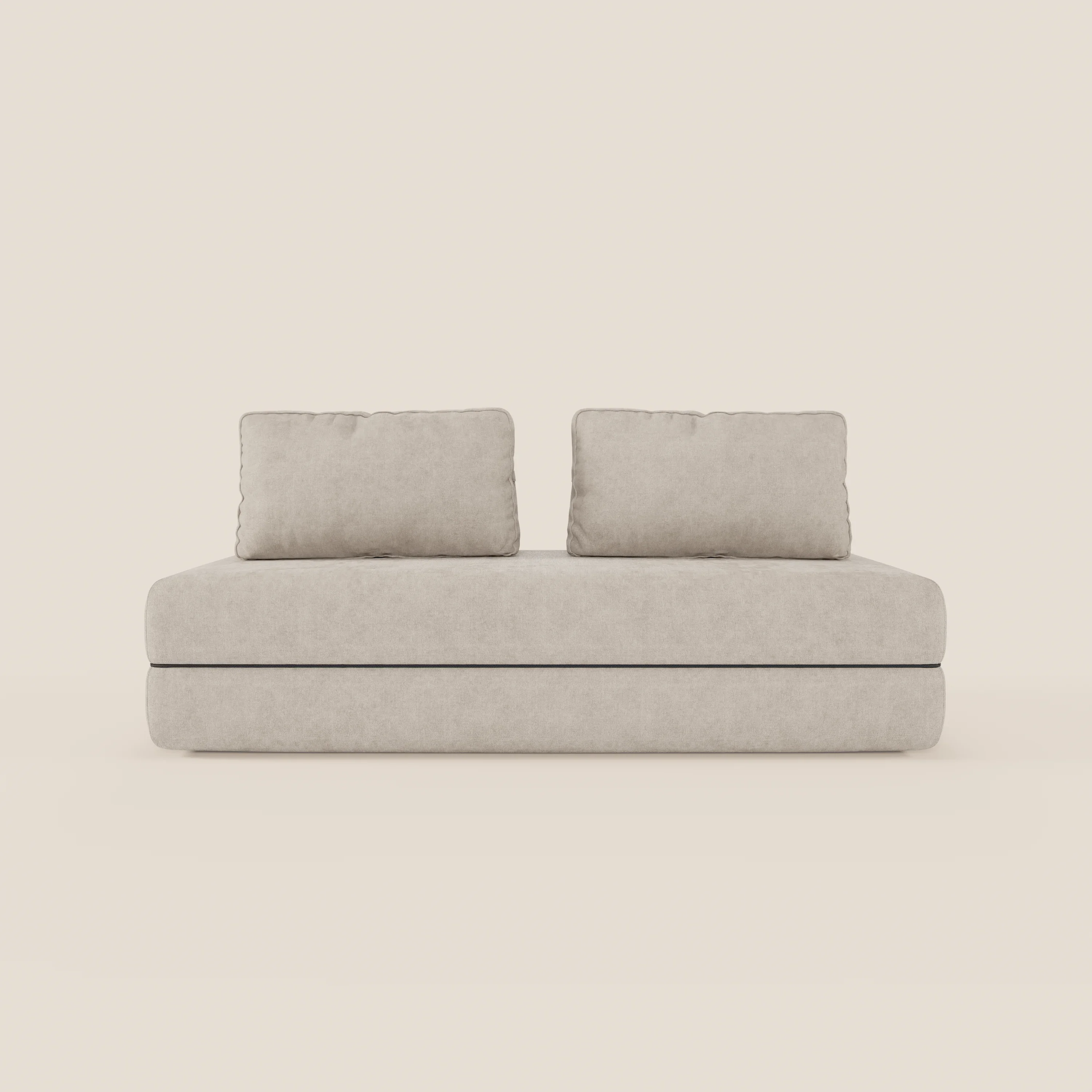 Rift Canapé-lit double à 2 et 3 places avec dossiers amovibles - matelas de 22 cm d'épaisseur en mousse à mémoire de forme T31 - Image 123