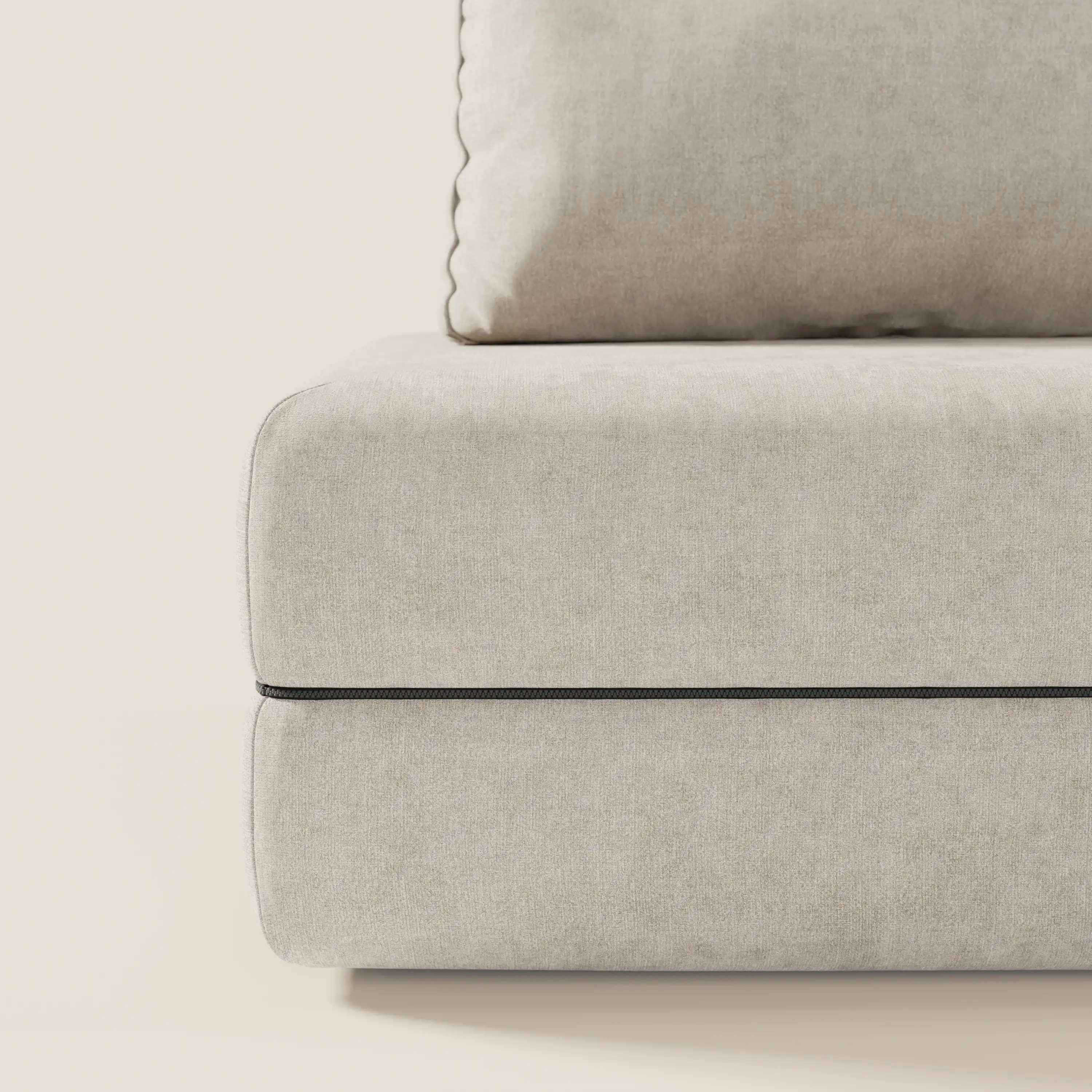 Rift Canapé-lit double à 2 et 3 places avec dossiers amovibles - matelas de 22 cm d'épaisseur en mousse à mémoire de forme T31 - Image 126