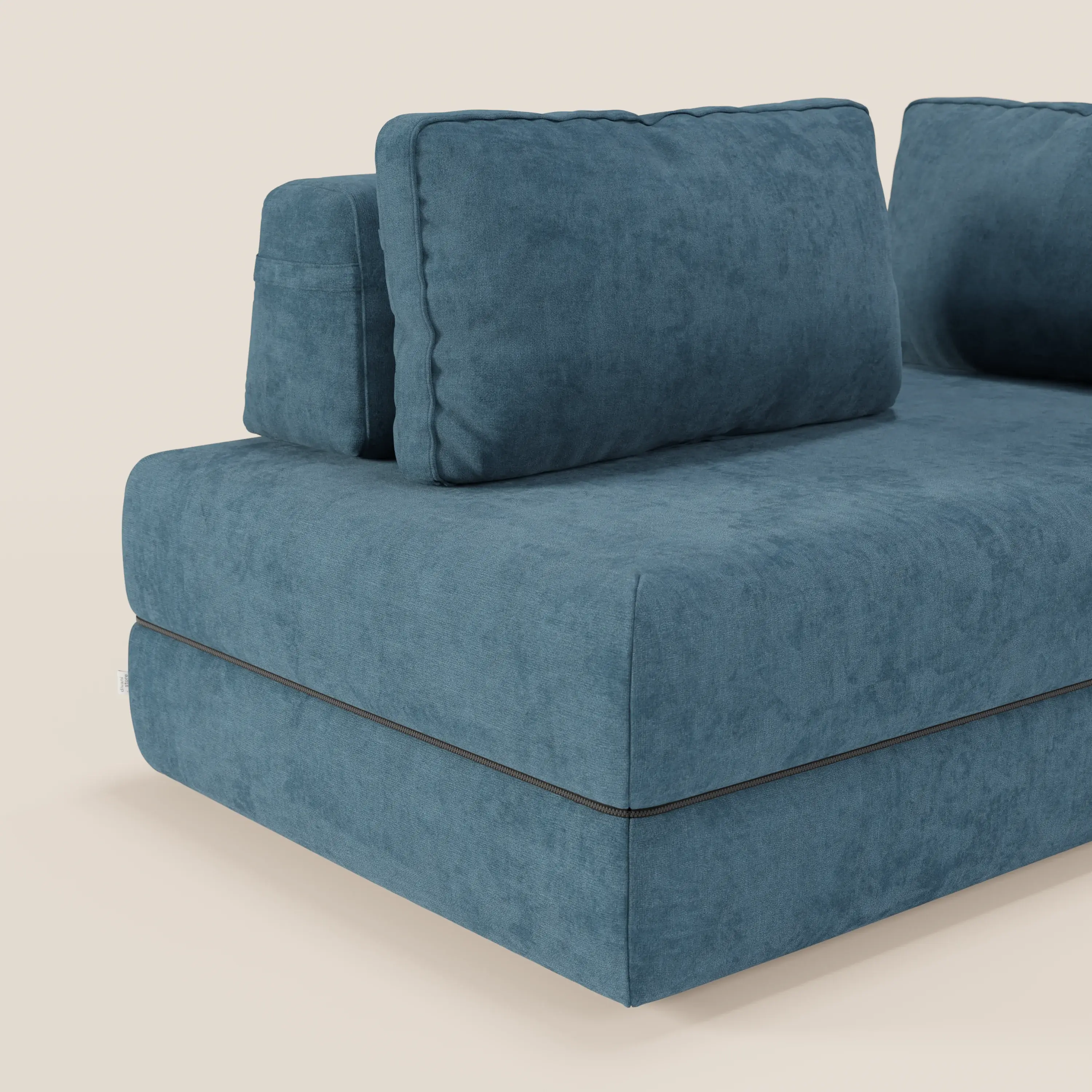 Rift Canapé-lit double à 2 et 3 places avec dossiers amovibles - matelas de 22 cm d'épaisseur en mousse à mémoire de forme T31 - Image 140