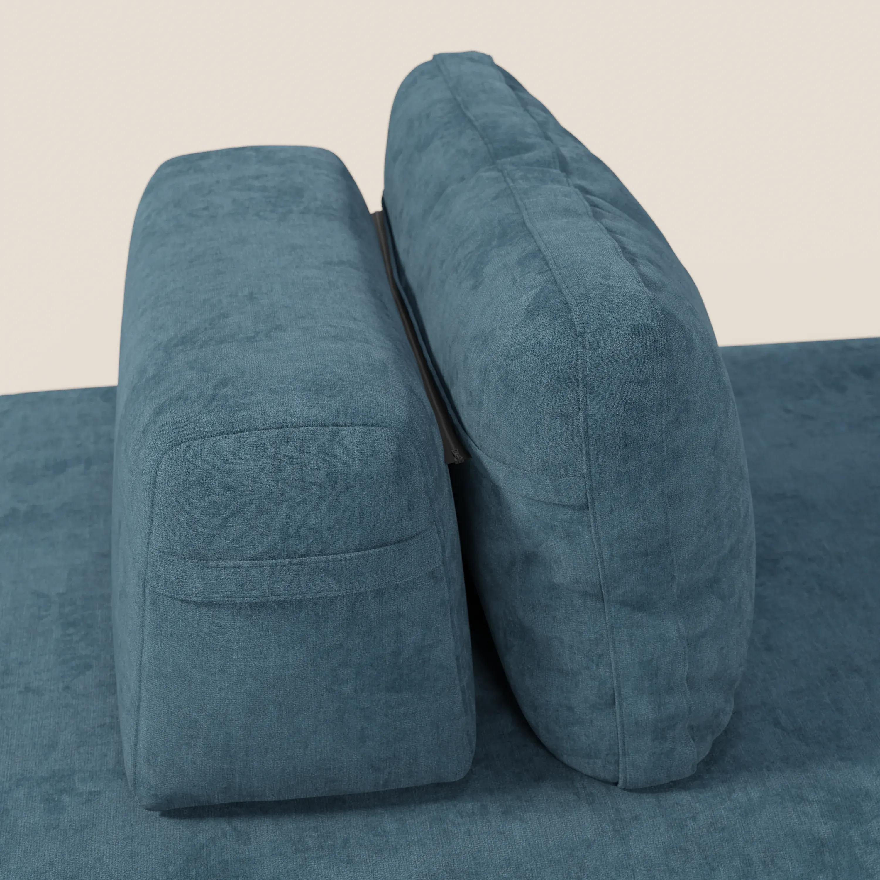 Rift Canapé-lit double à 2 et 3 places avec dossiers amovibles - matelas de 22 cm d'épaisseur en mousse à mémoire de forme T31 - Image 144