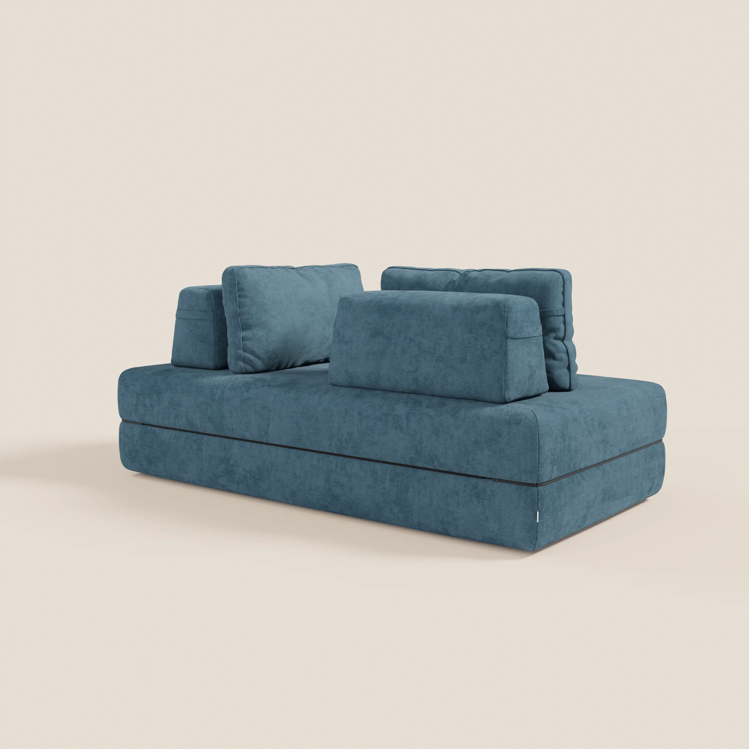 Rift Canapé-lit double à 2 et 3 places avec dossiers amovibles - matelas de 22 cm d'épaisseur en mousse à mémoire de forme T31 - Image 147