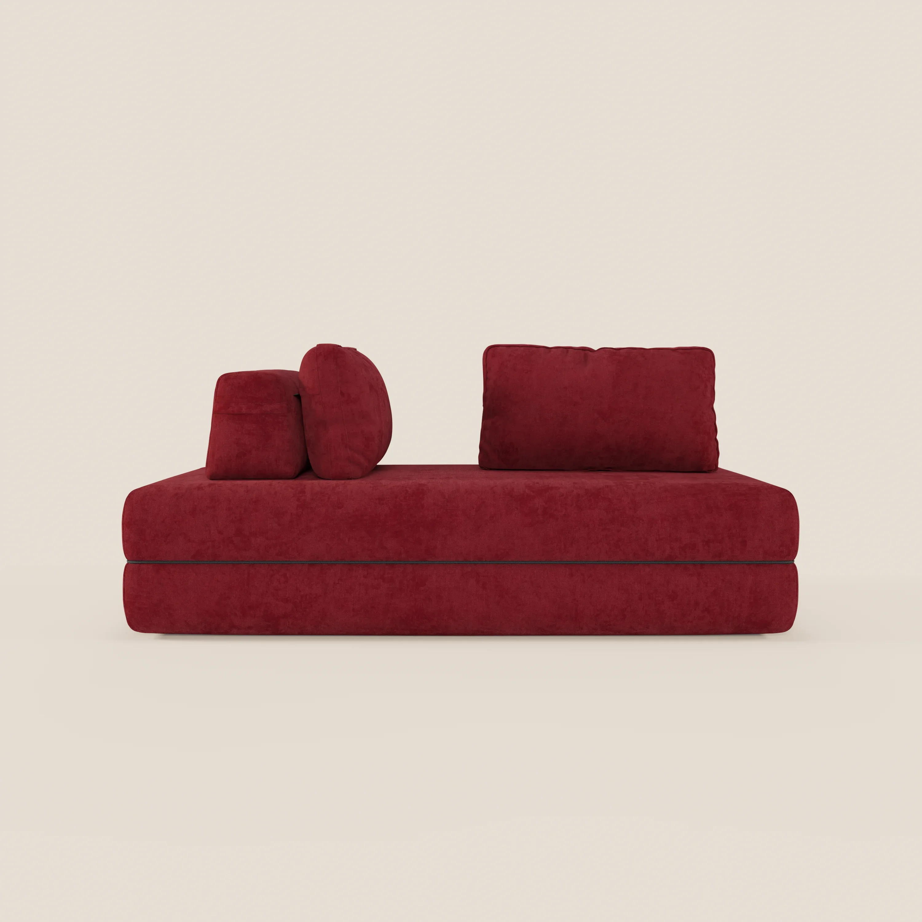 Rift Canapé-lit double à 2 et 3 places avec dossiers amovibles - matelas de 22 cm d'épaisseur en mousse à mémoire de forme T31 - Image 157
