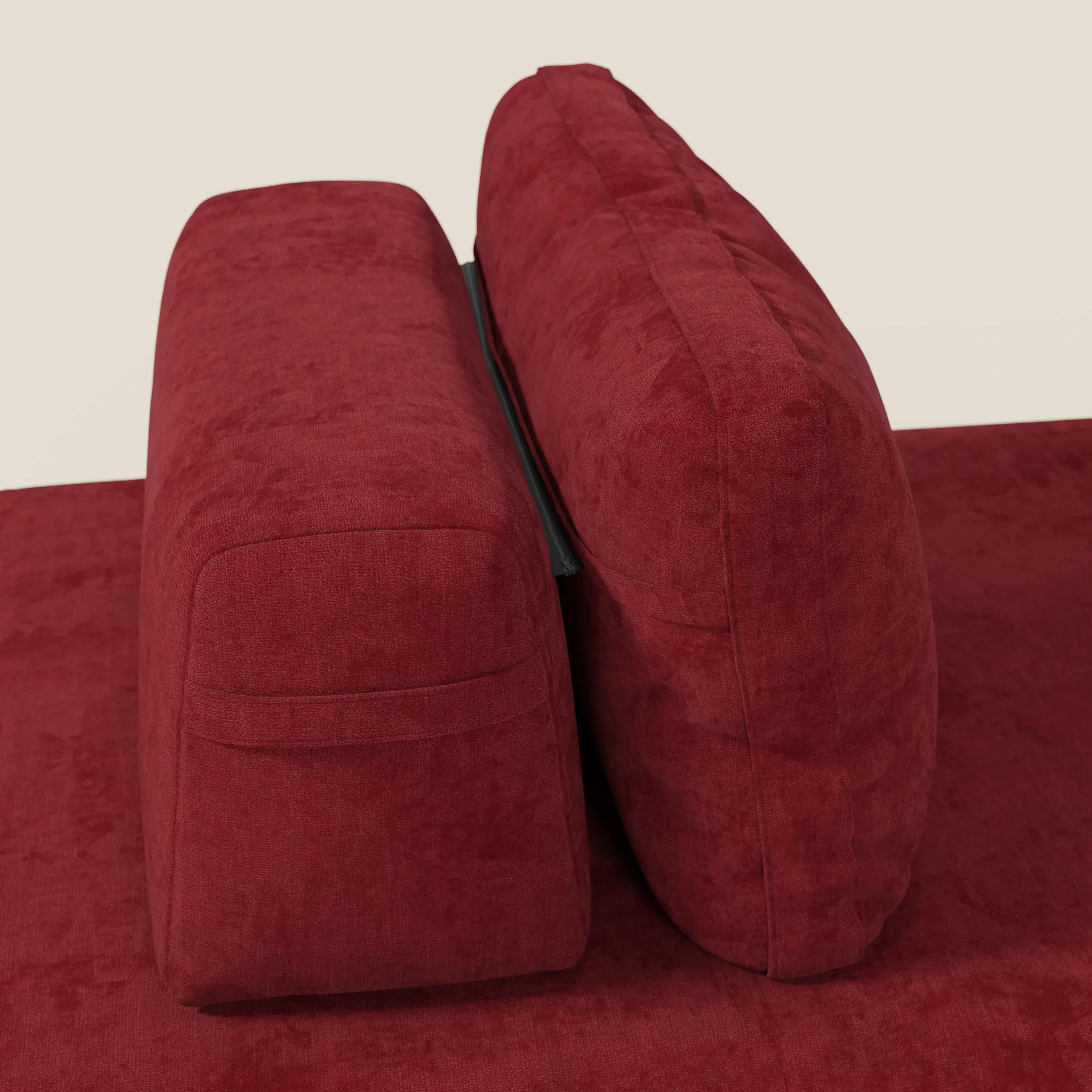 Rift Canapé-lit double à 2 et 3 places avec dossiers amovibles - matelas de 22 cm d'épaisseur en mousse à mémoire de forme T31 - Image 159