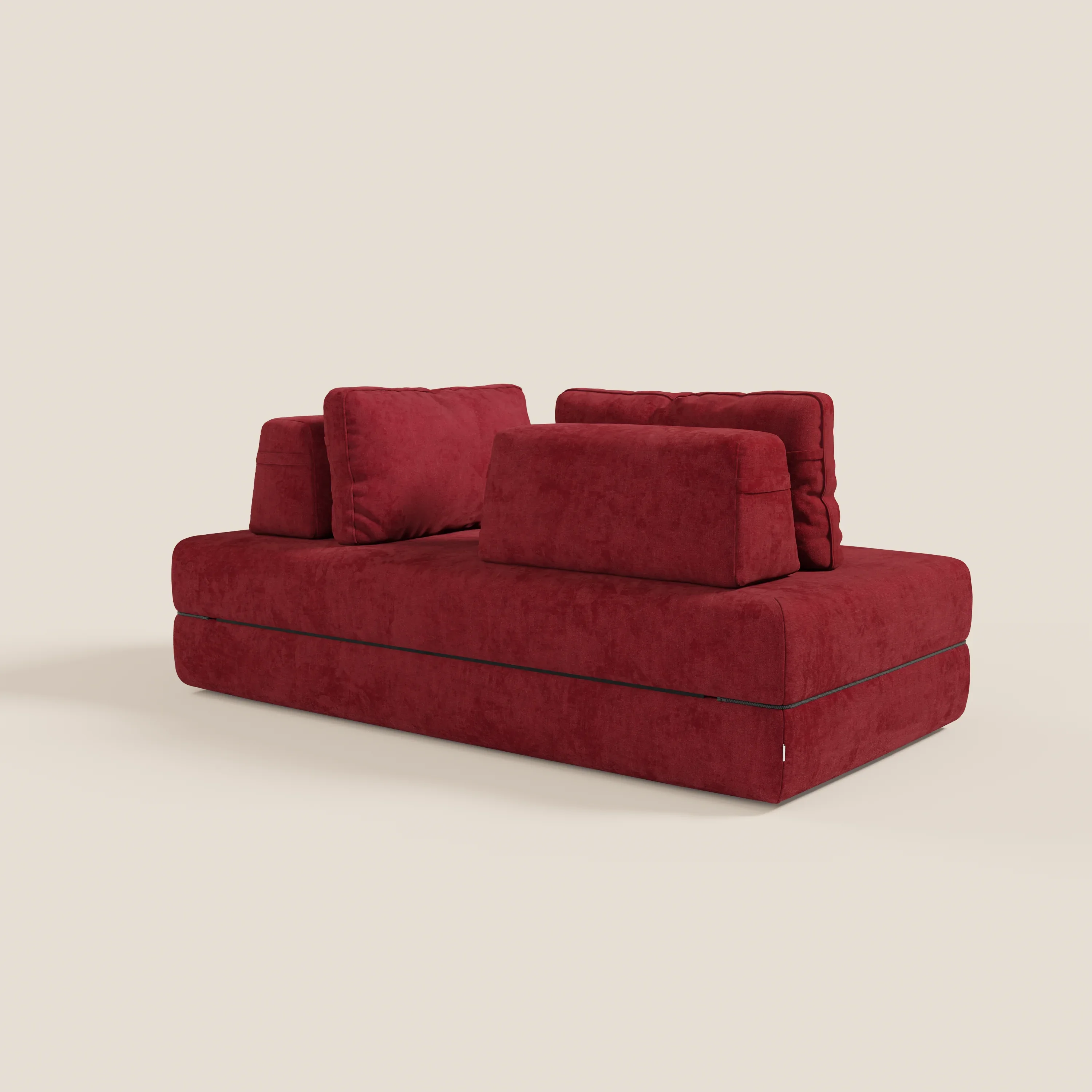 Rift Canapé-lit double à 2 et 3 places avec dossiers amovibles - matelas de 22 cm d'épaisseur en mousse à mémoire de forme T31 - Image 162