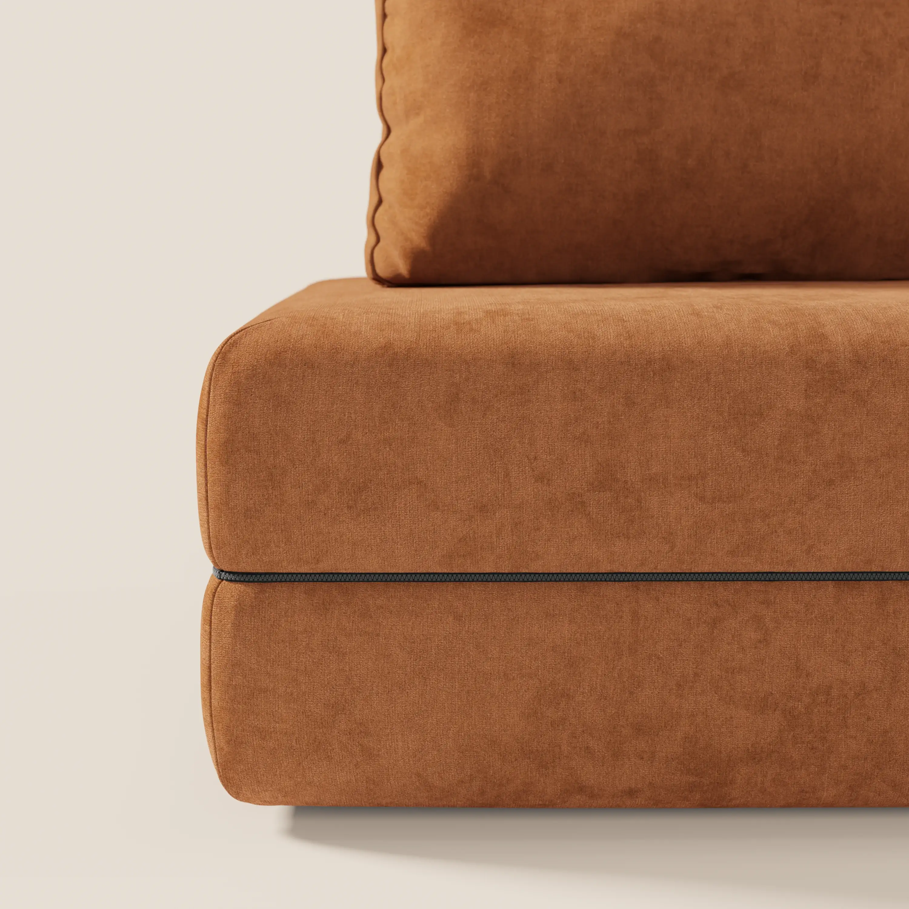 Rift Canapé-lit double à 2 et 3 places avec dossiers amovibles - matelas de 22 cm d'épaisseur en mousse à mémoire de forme T31 - Image 171