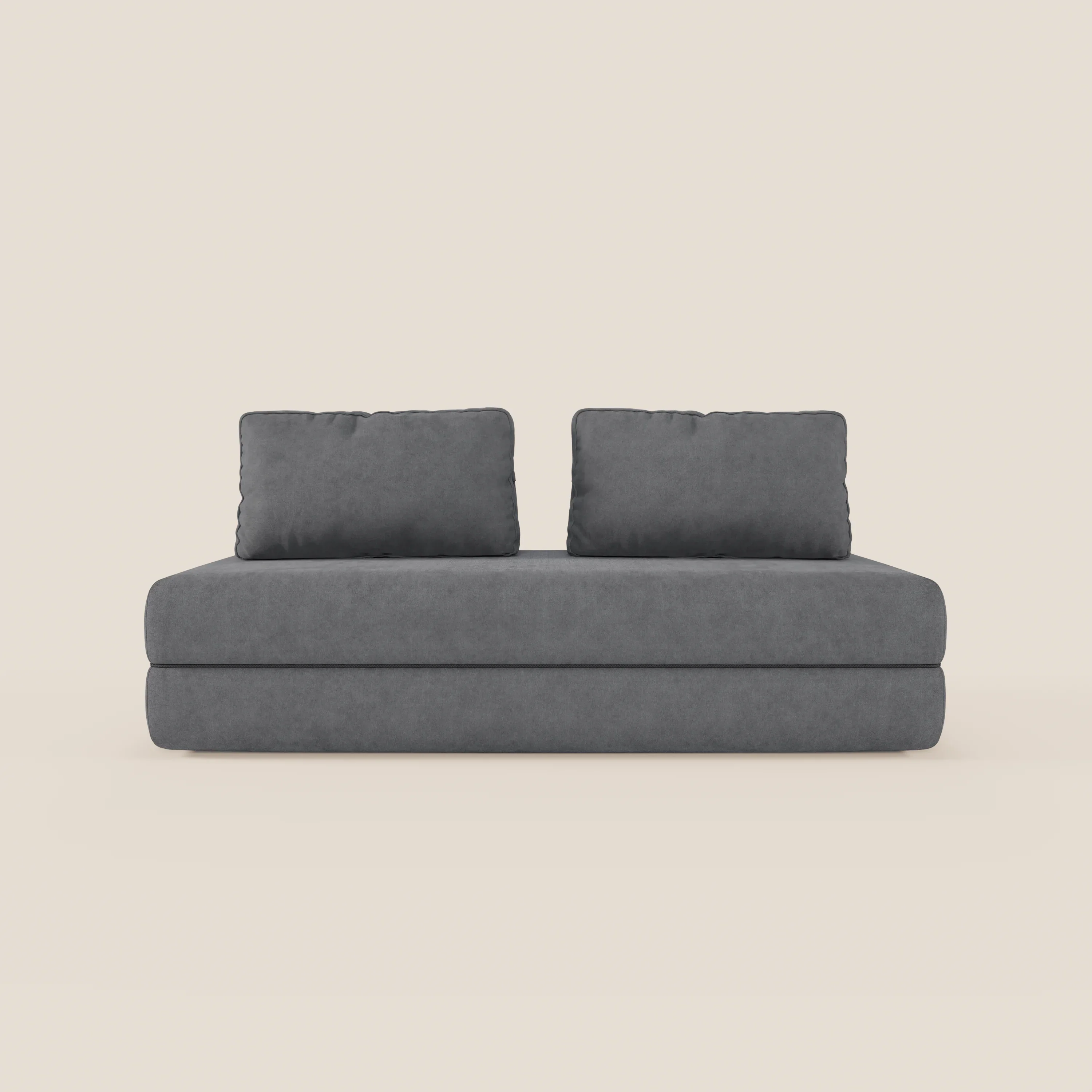 Rift Canapé-lit double à 2 et 3 places avec dossiers amovibles - matelas de 22 cm d'épaisseur en mousse à mémoire de forme T31 - Image 18