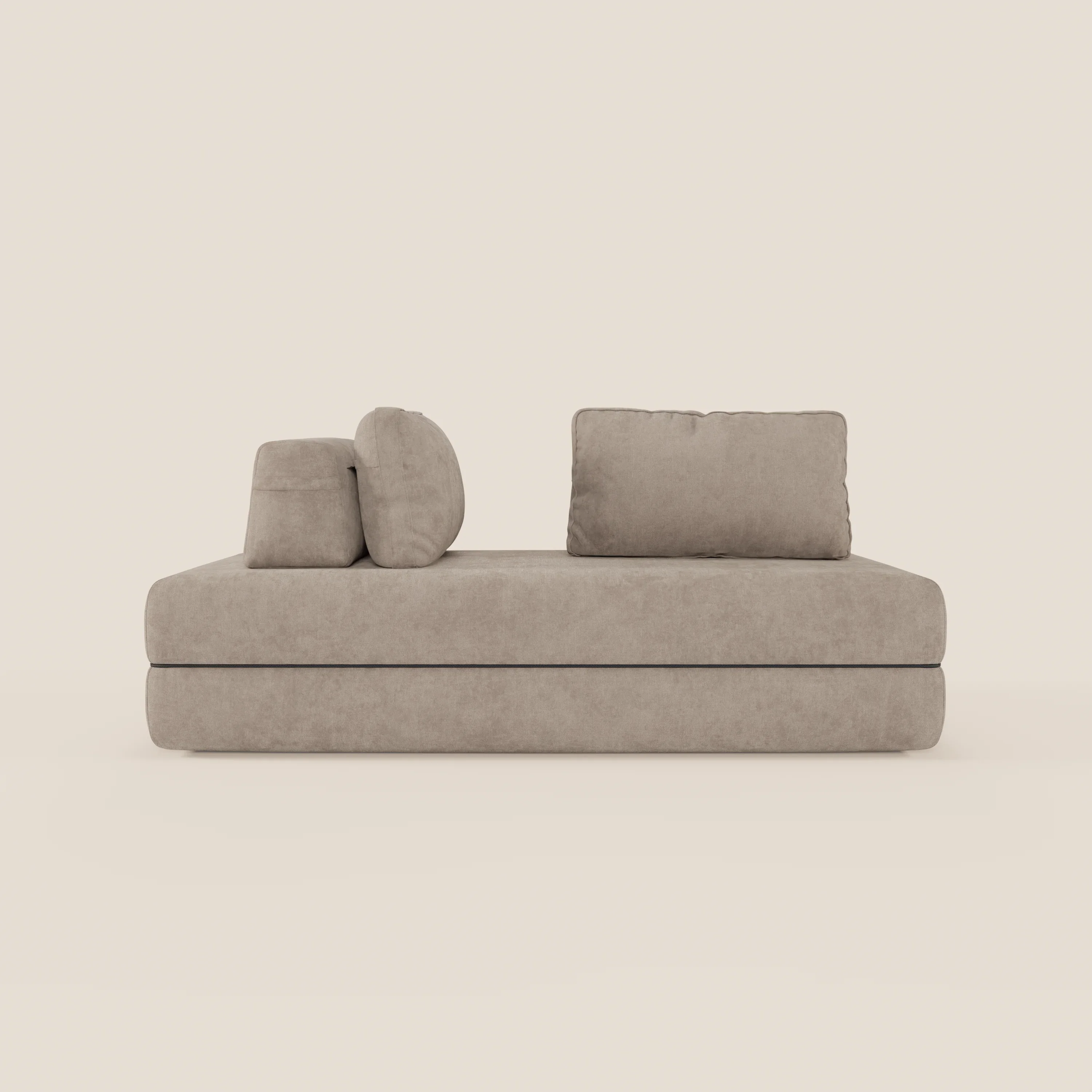 Rift Canapé-lit double à 2 et 3 places avec dossiers amovibles - matelas de 22 cm d'épaisseur en mousse à mémoire de forme T31 - Image 187