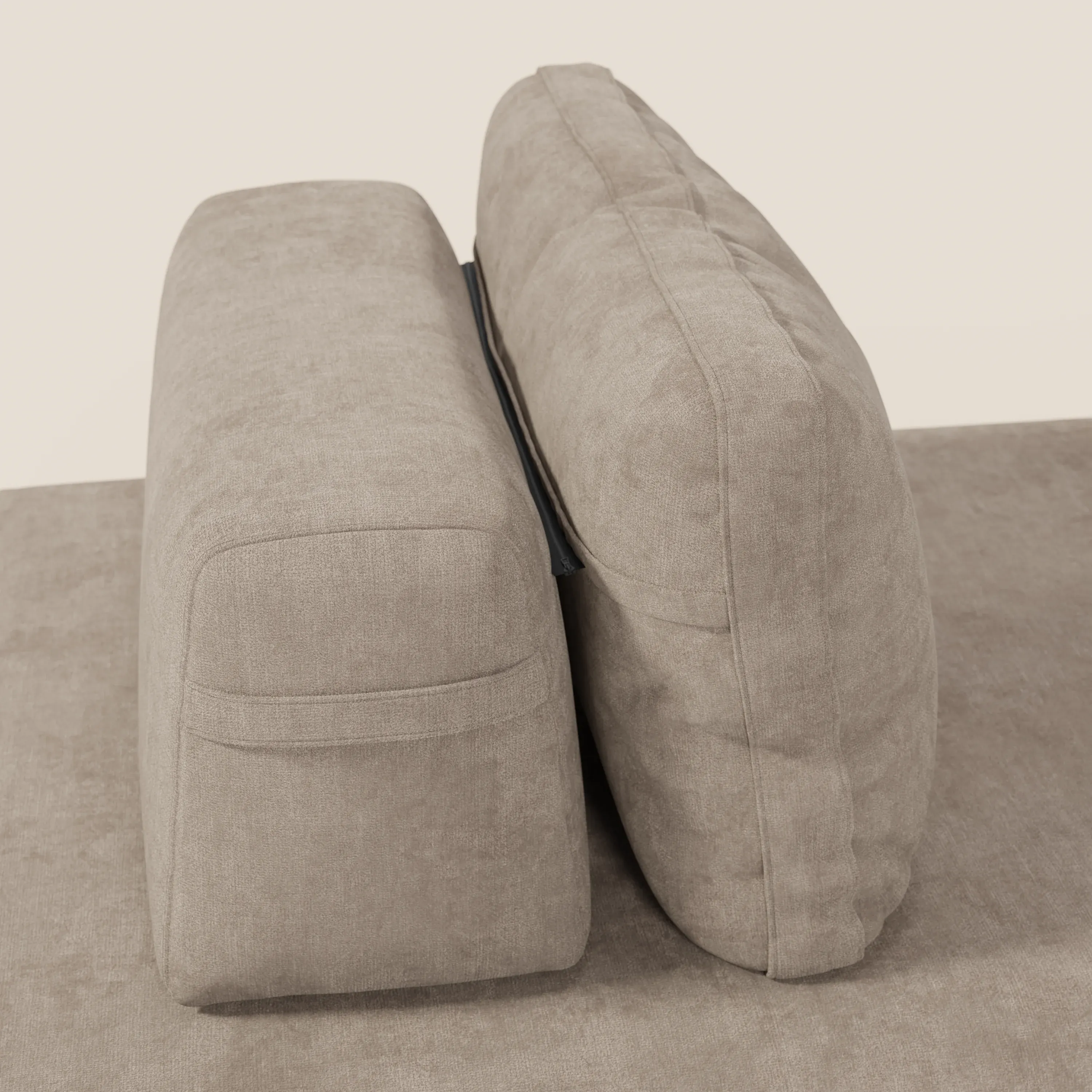 Rift Canapé-lit double à 2 et 3 places avec dossiers amovibles - matelas de 22 cm d'épaisseur en mousse à mémoire de forme T31 - Image 189