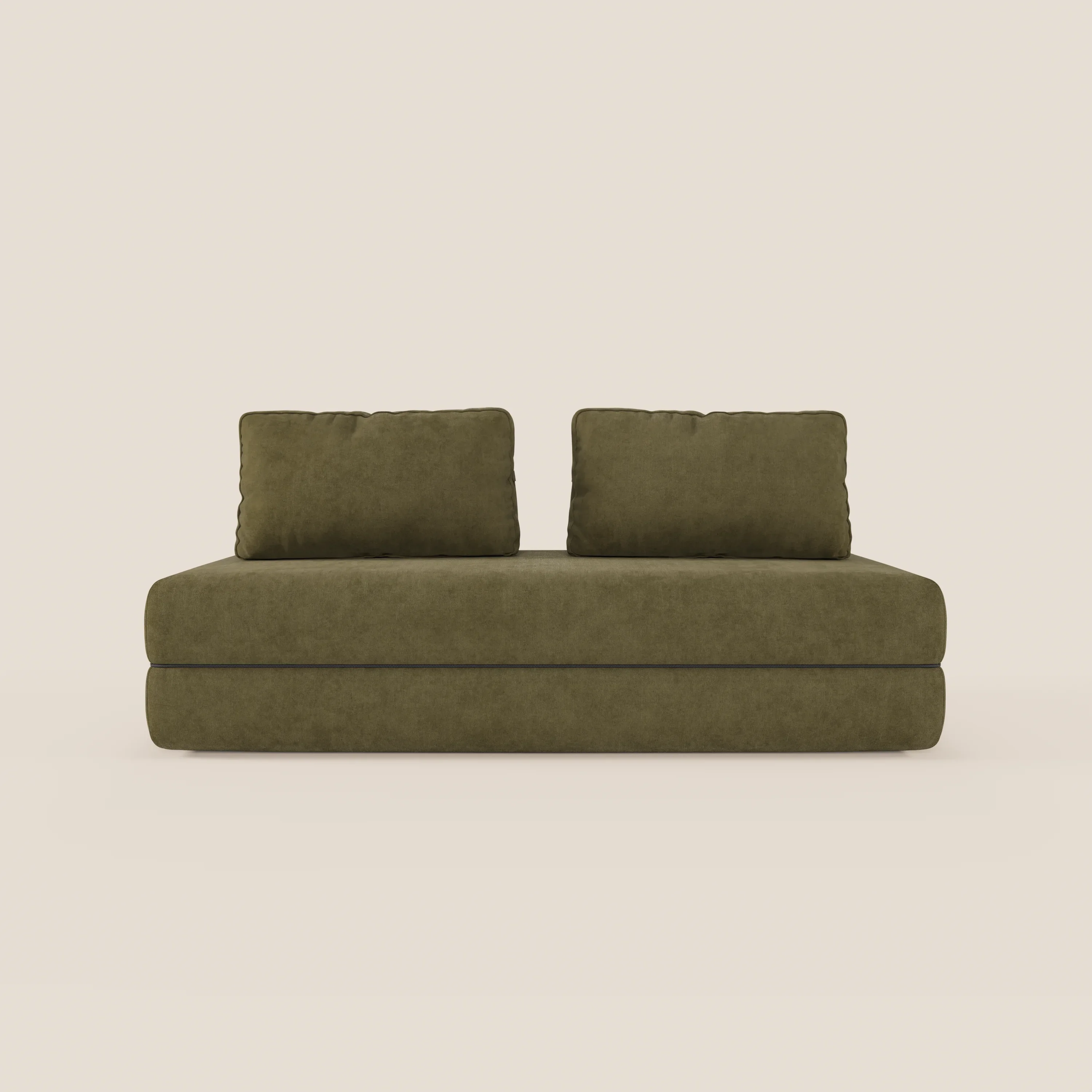 Rift Canapé-lit double à 2 et 3 places avec dossiers amovibles - matelas de 22 cm d'épaisseur en mousse à mémoire de forme T31 - Image 198