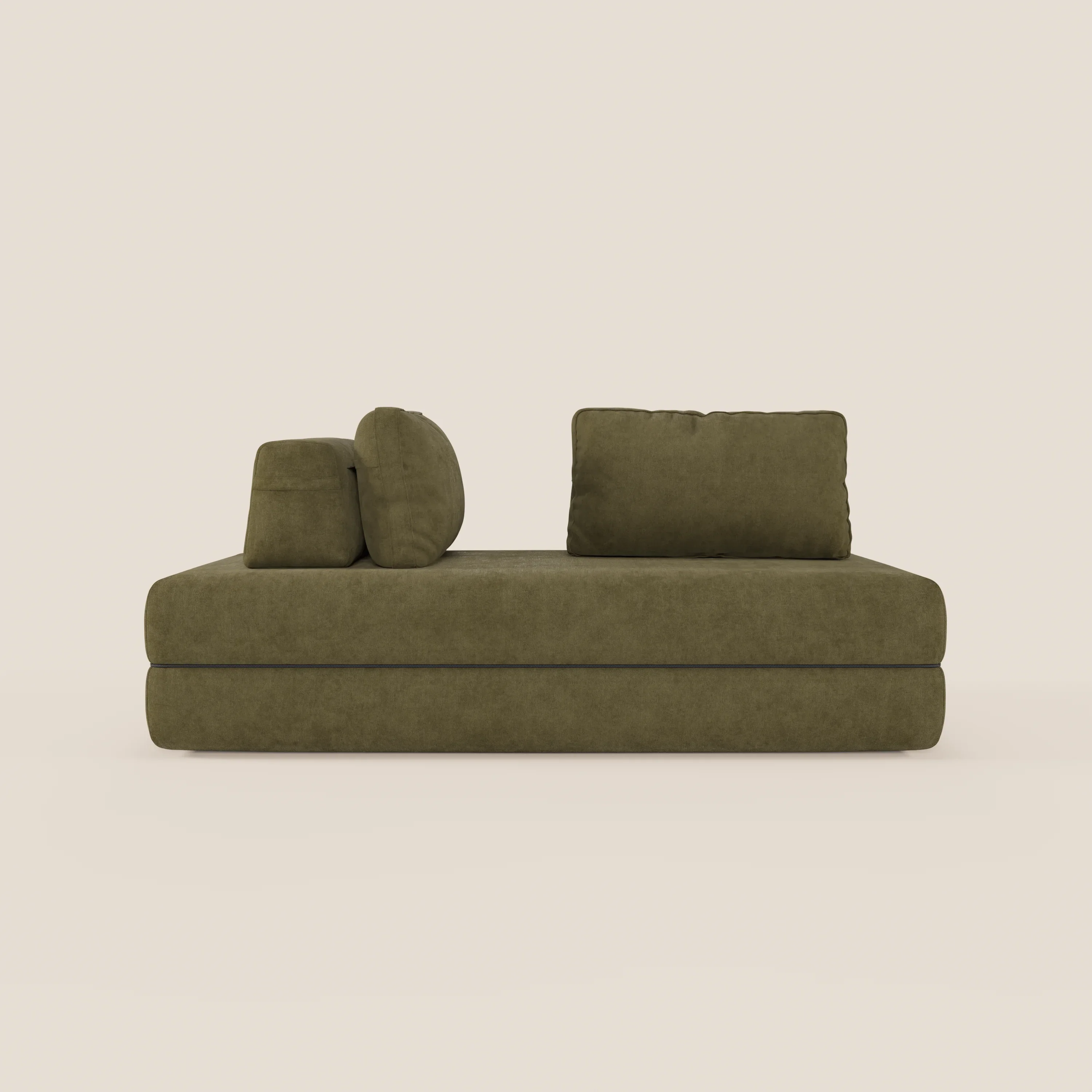 Rift Canapé-lit double à 2 et 3 places avec dossiers amovibles - matelas de 22 cm d'épaisseur en mousse à mémoire de forme T31 - Image 202